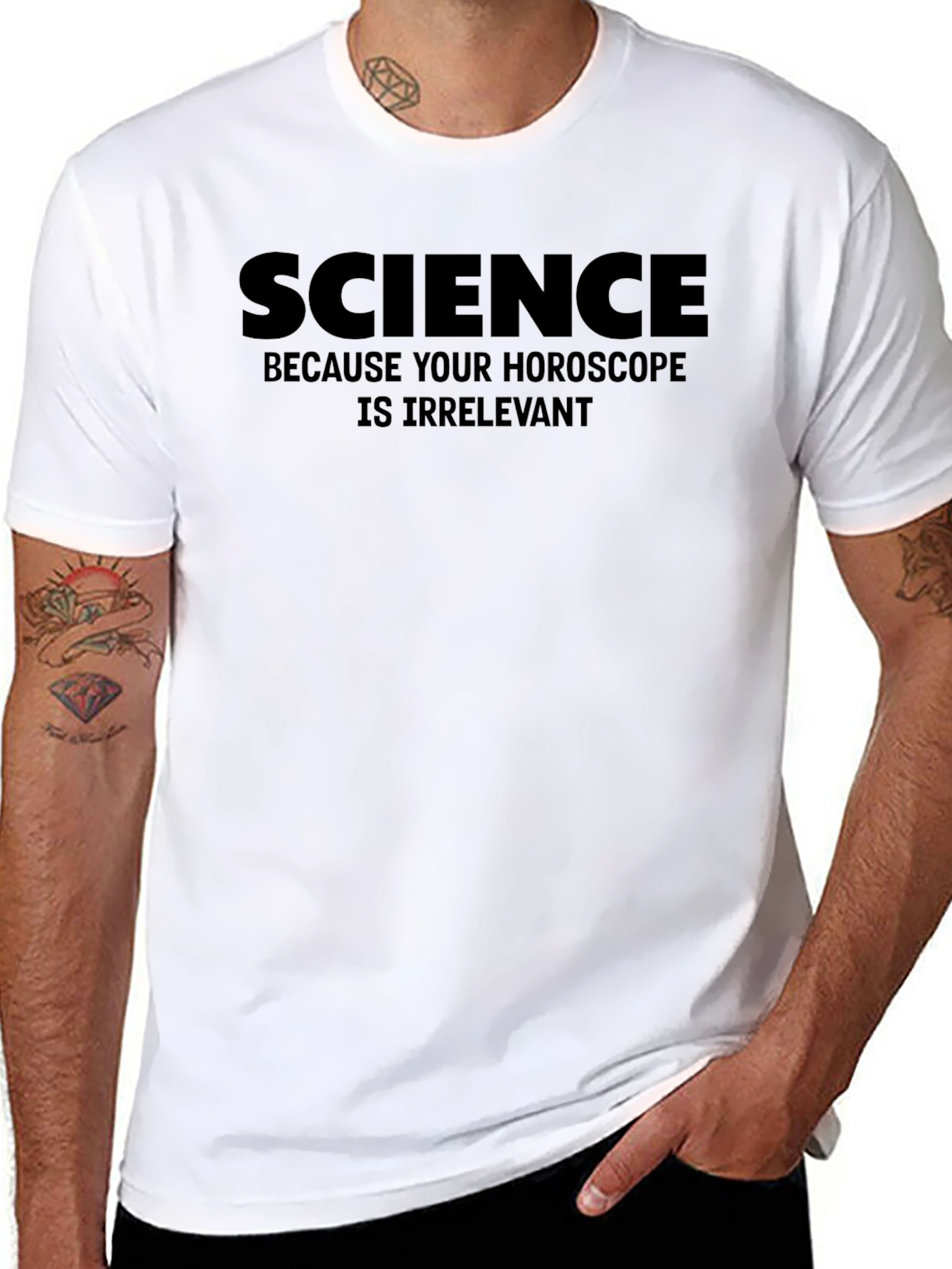 Science Because Your Horoscope Is Irrelevant T-Shirt