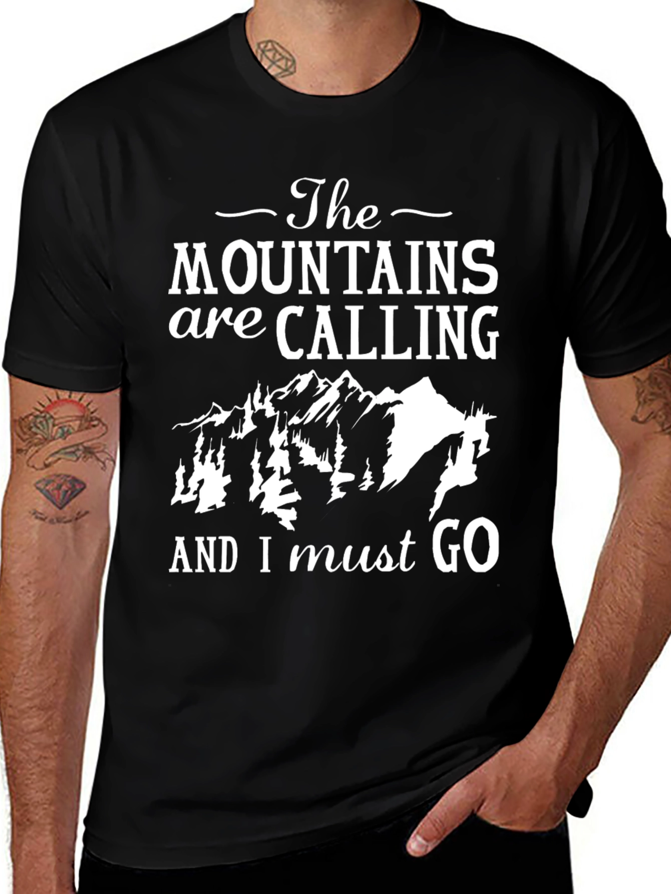 Mountains Calling T-Shirt - Adventure Awaits!