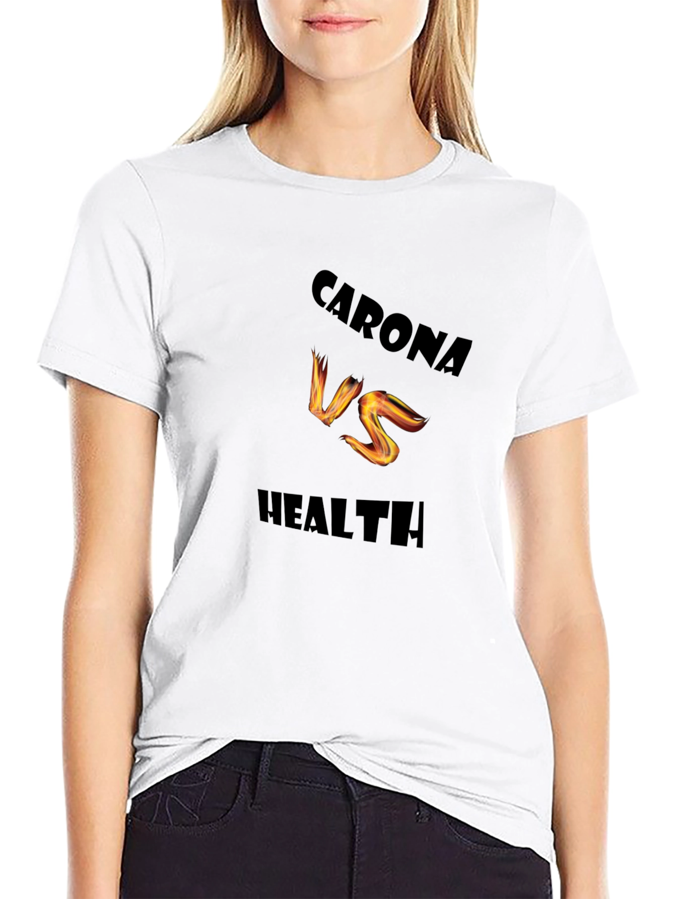 Corona vs Health Novelty T-Shirt