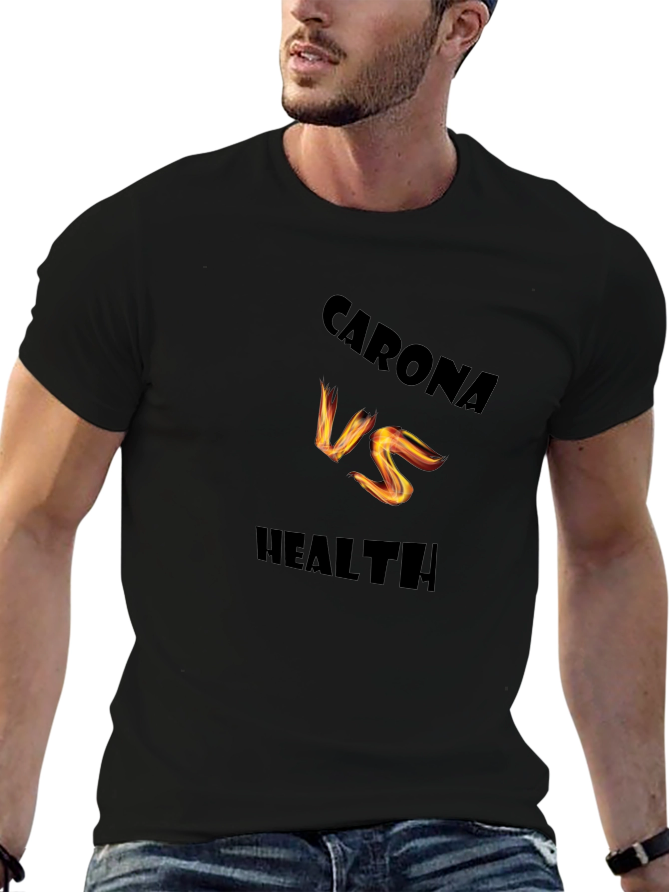 Corona vs Health Novelty T-Shirt