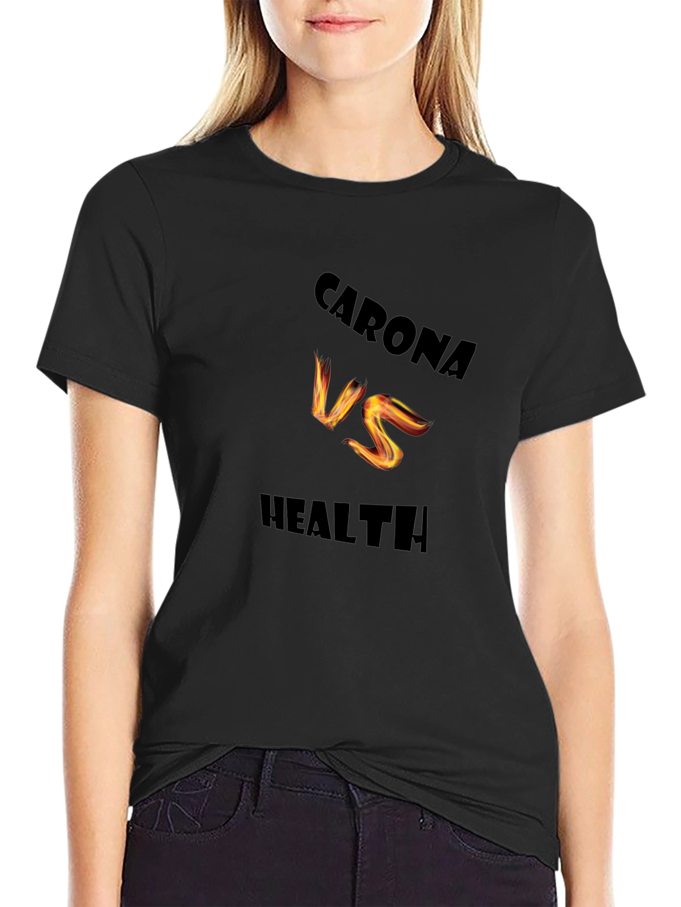 Corona vs Health Novelty T-Shirt
