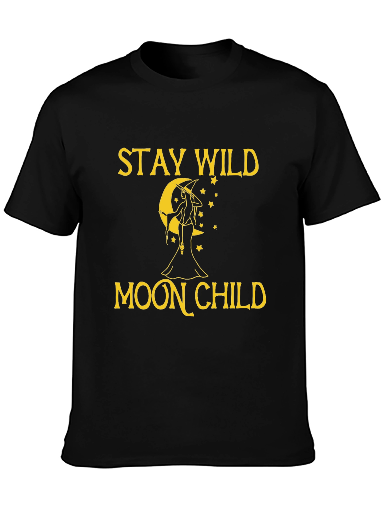 Stay Wild Moon Child T-Shirt - Witchy Design