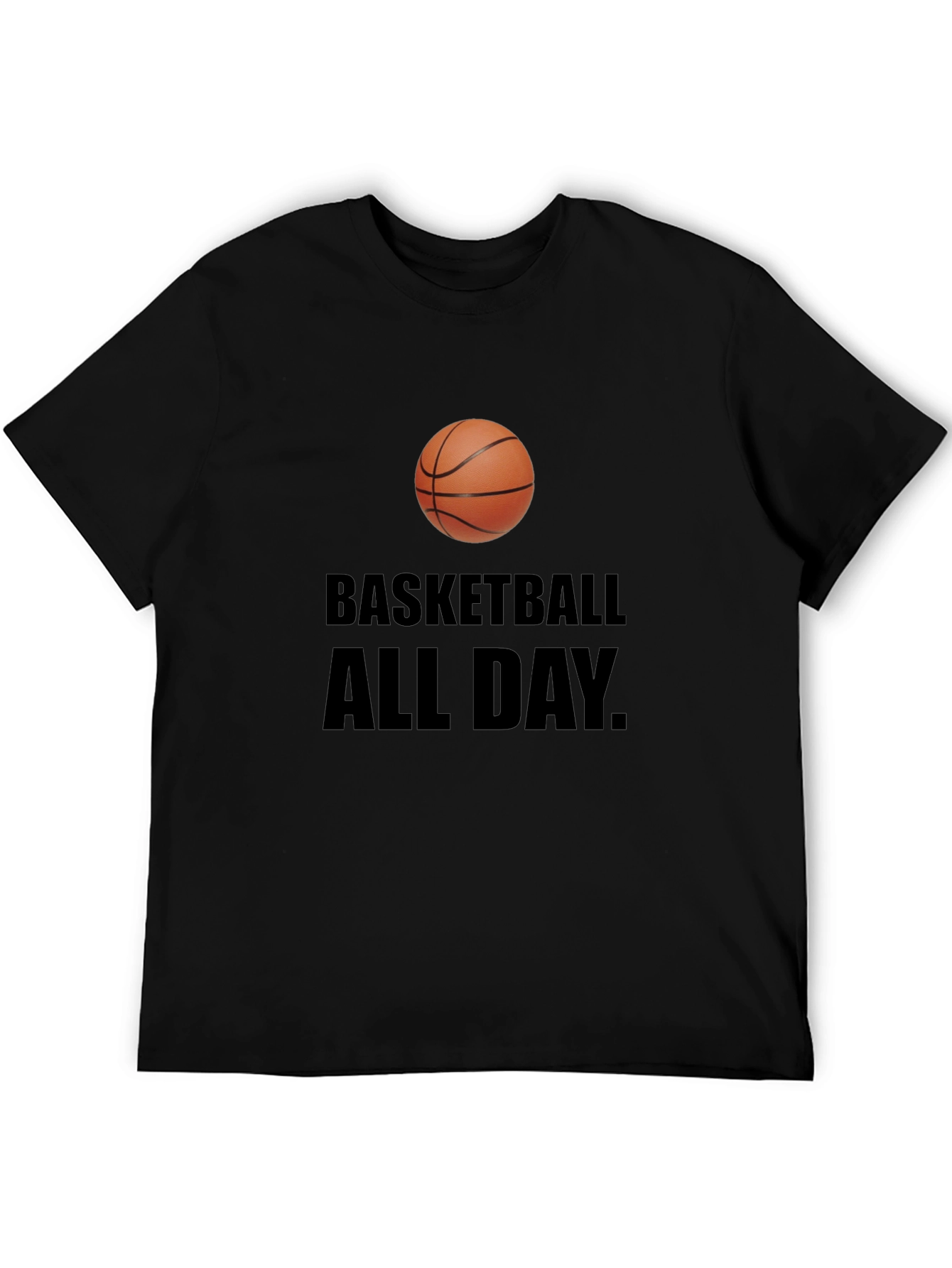 Basketball All Day T-Shirt - Sporty Graphic Tee