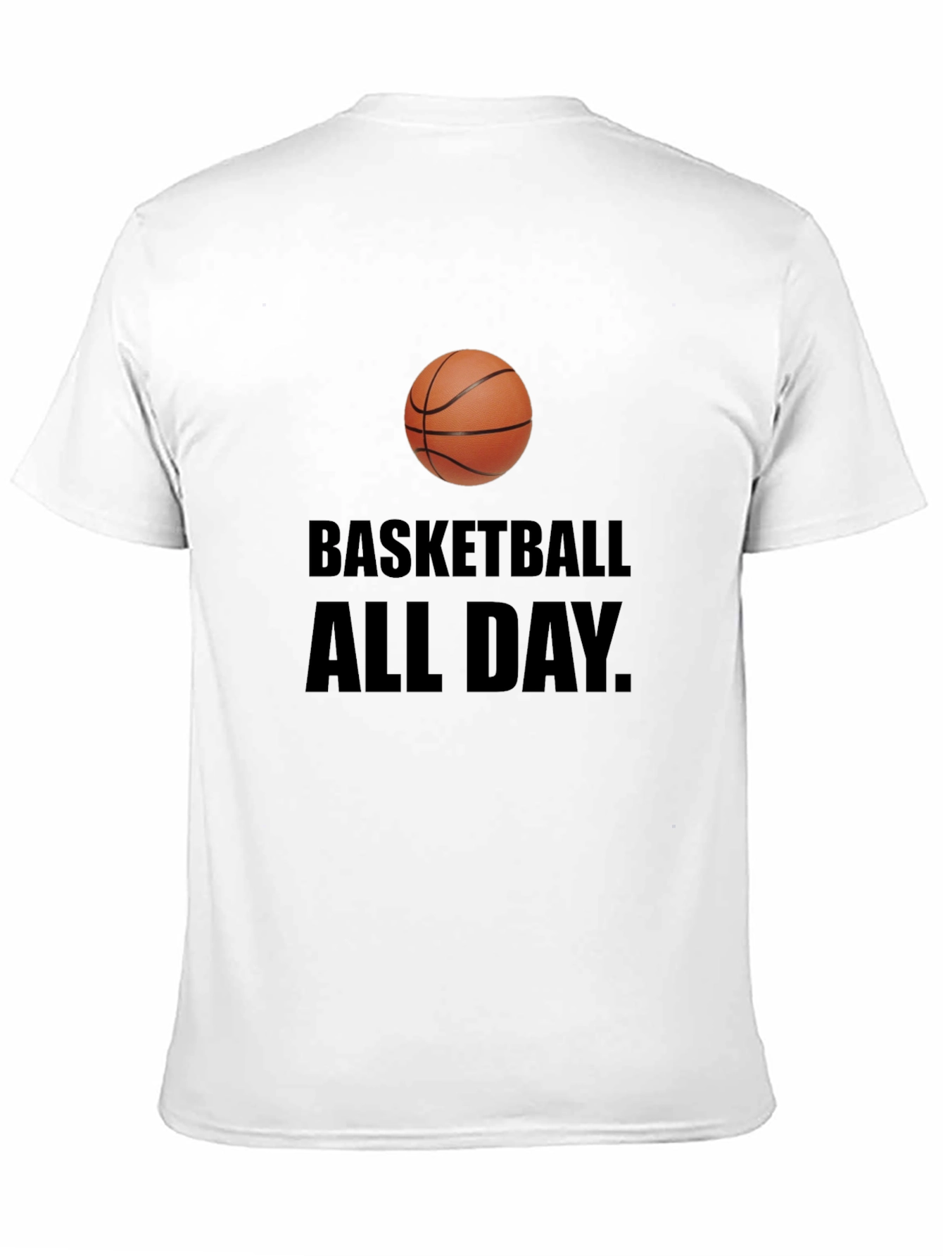 Basketball All Day T-Shirt - Sporty Graphic Tee