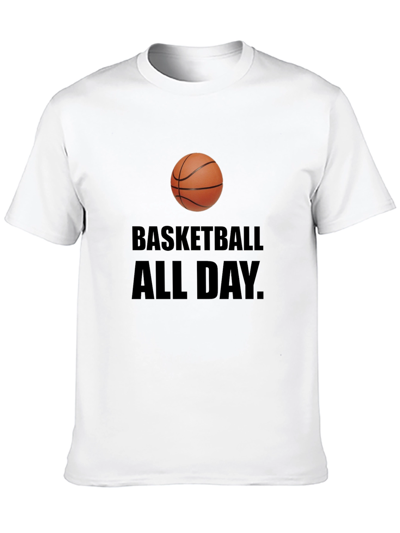 Basketball All Day T-Shirt - Sporty Graphic Tee