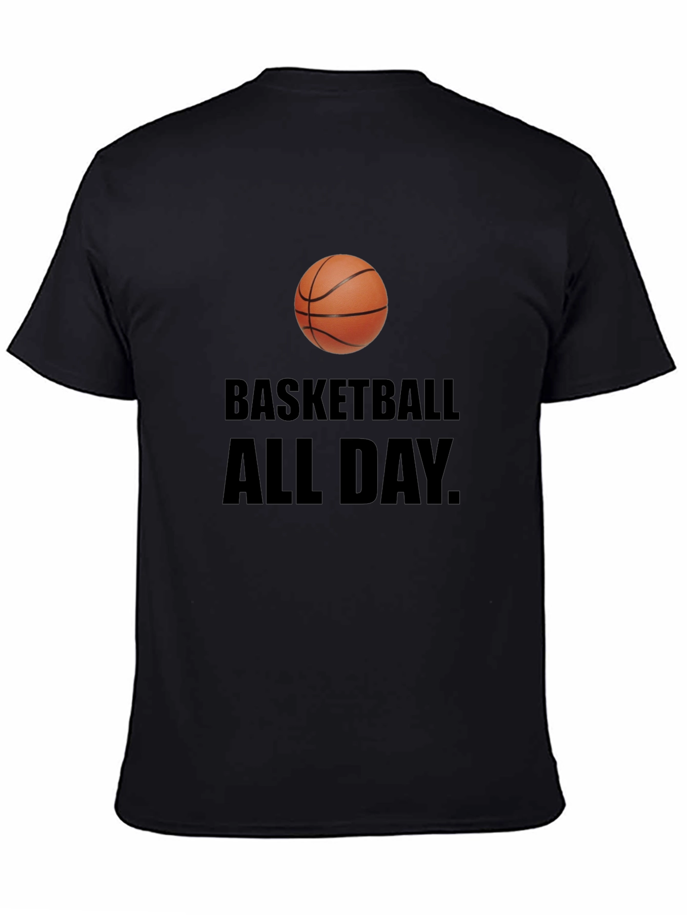 Basketball All Day T-Shirt - Sporty Graphic Tee