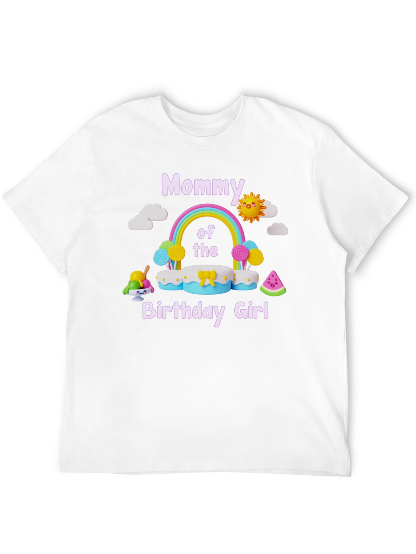 Mommy of the Birthday Girl Graphic Tee