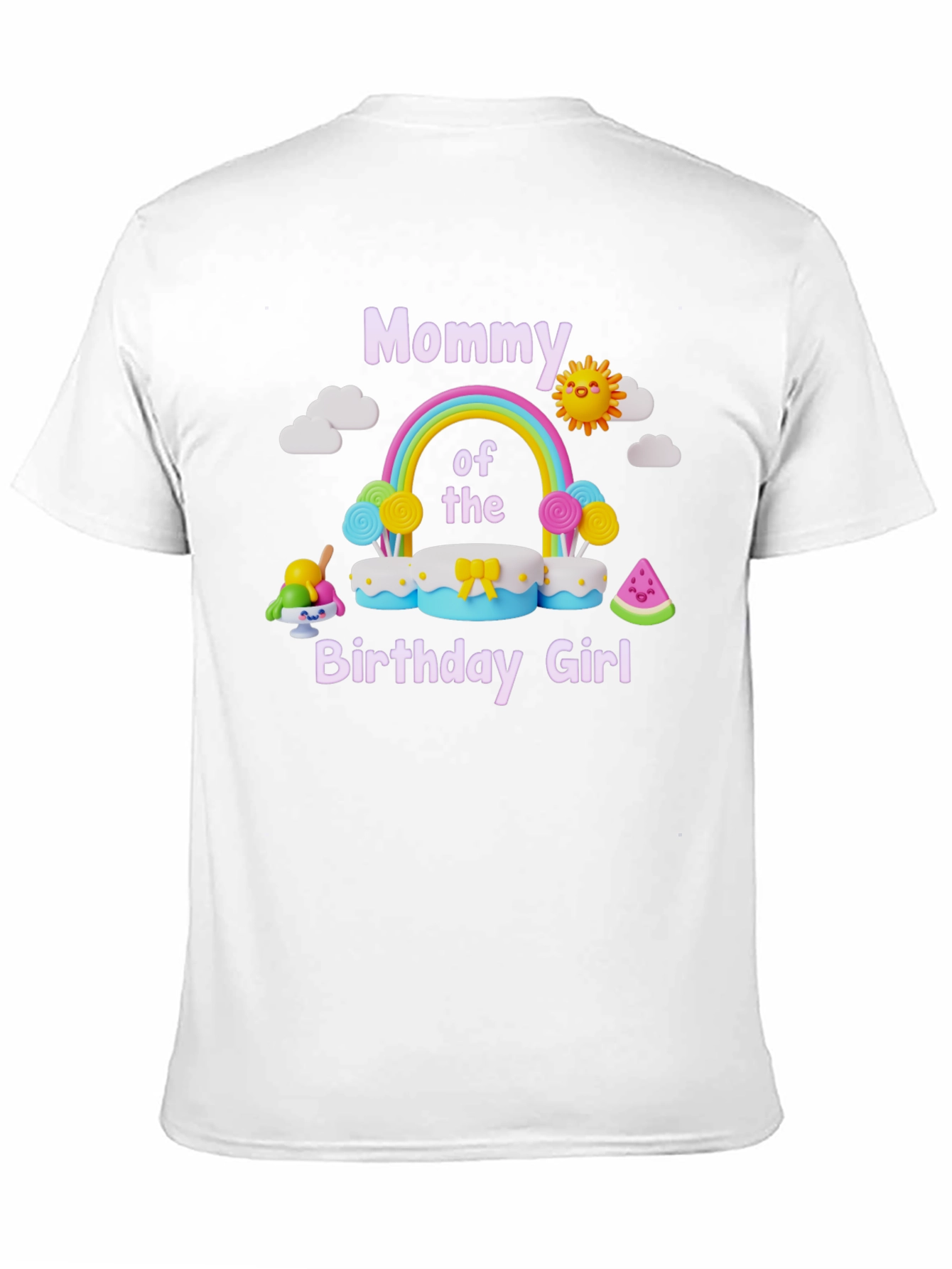 Mommy of the Birthday Girl Graphic Tee