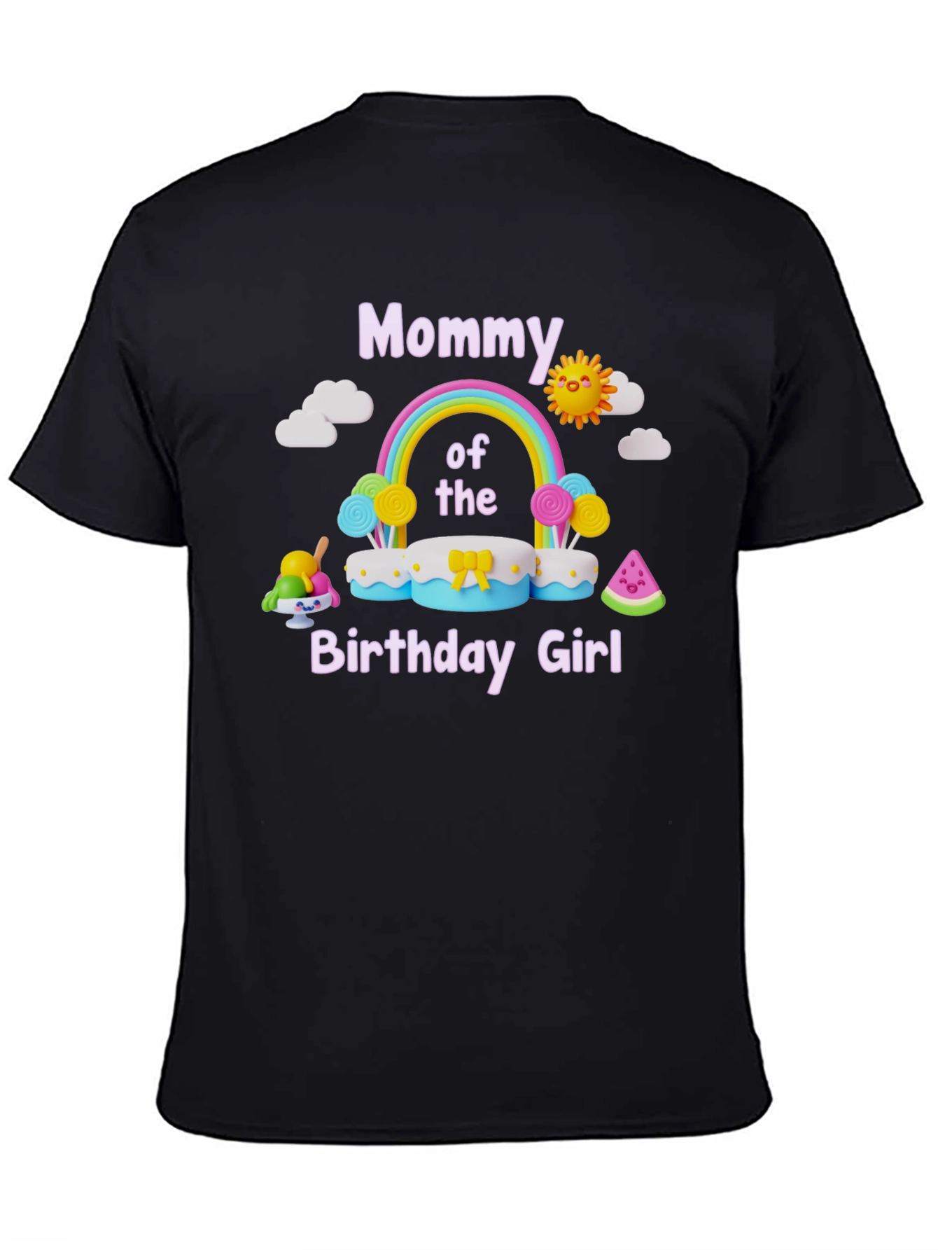 Mommy of the Birthday Girl Graphic Tee