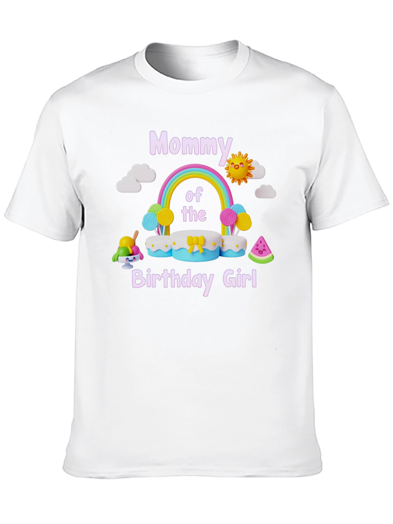 Mommy of the Birthday Girl Graphic Tee