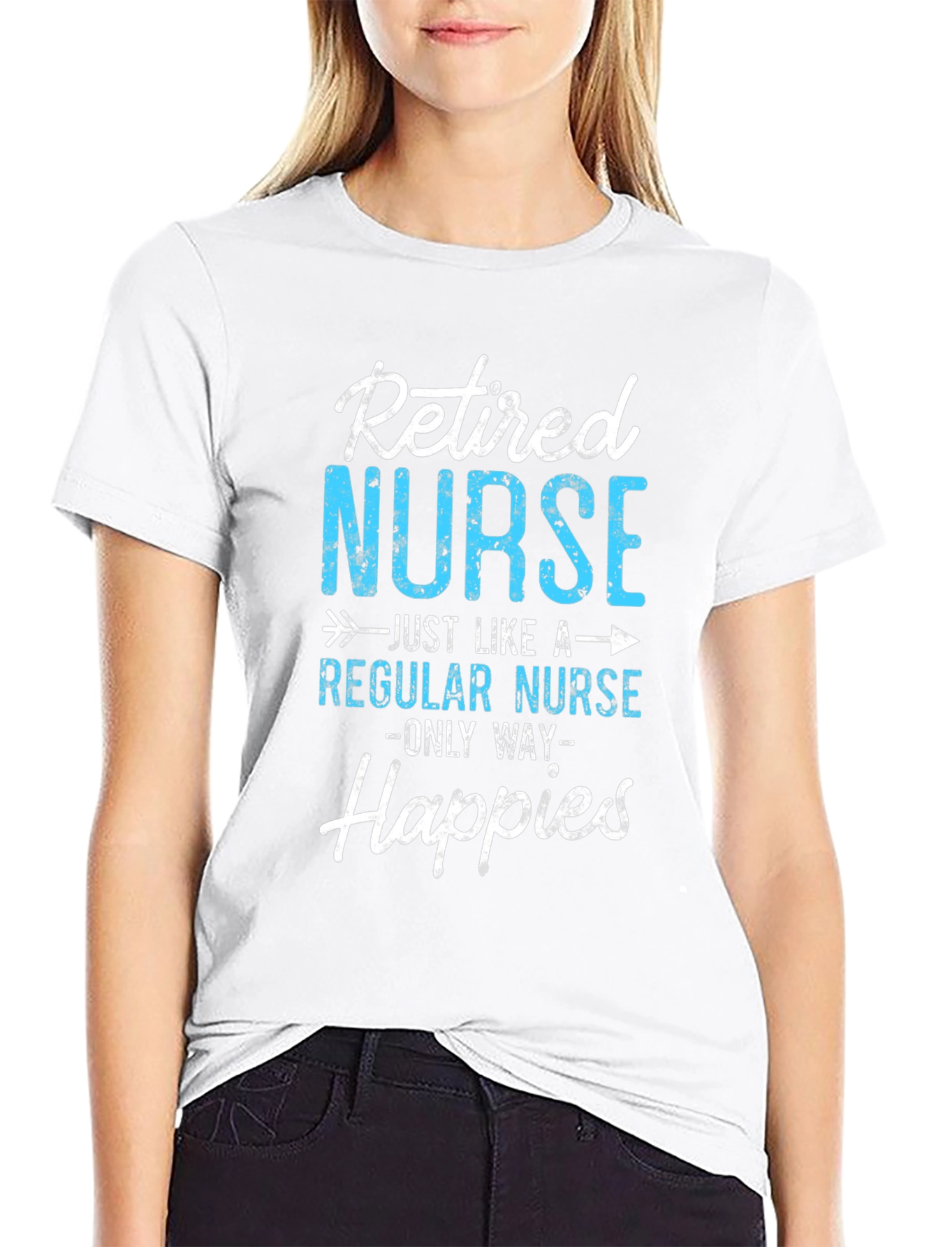 Retired Nurse T-Shirt - Happier Than Ever!