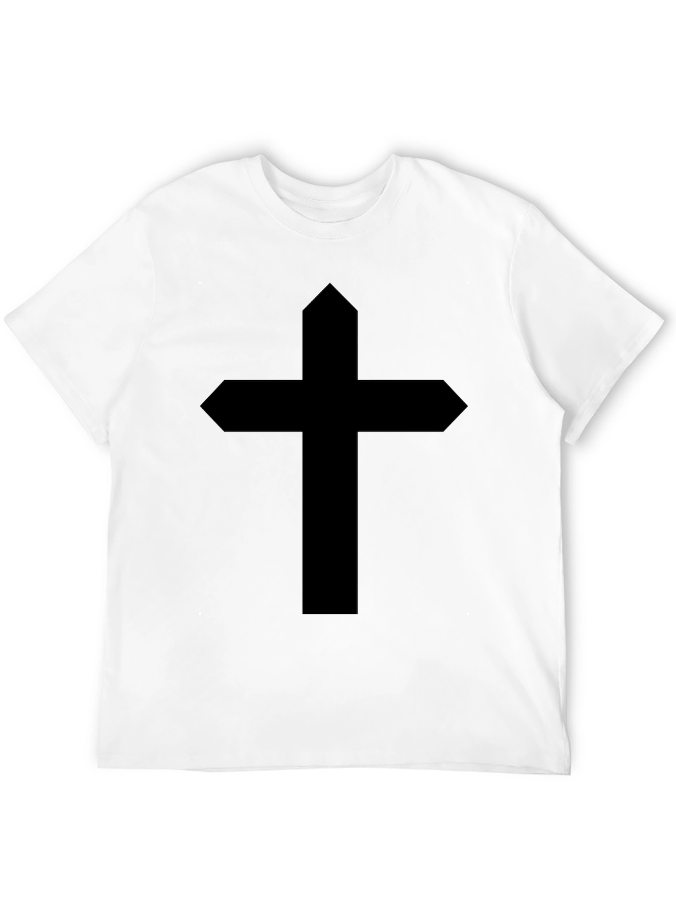 Black Christian Cross T-Shirt - Faith Inspired Apparel