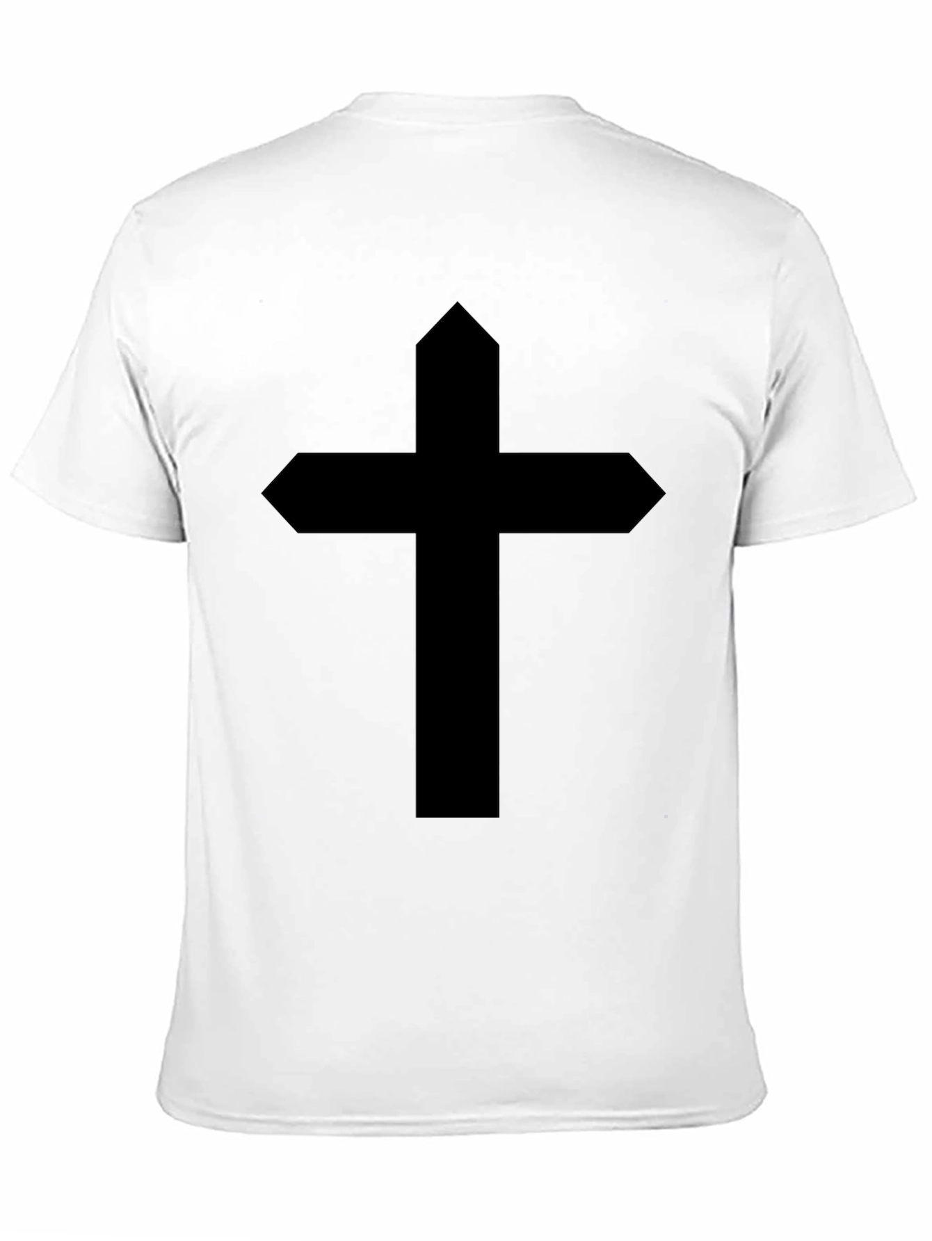 Black Christian Cross T-Shirt - Faith Inspired Apparel