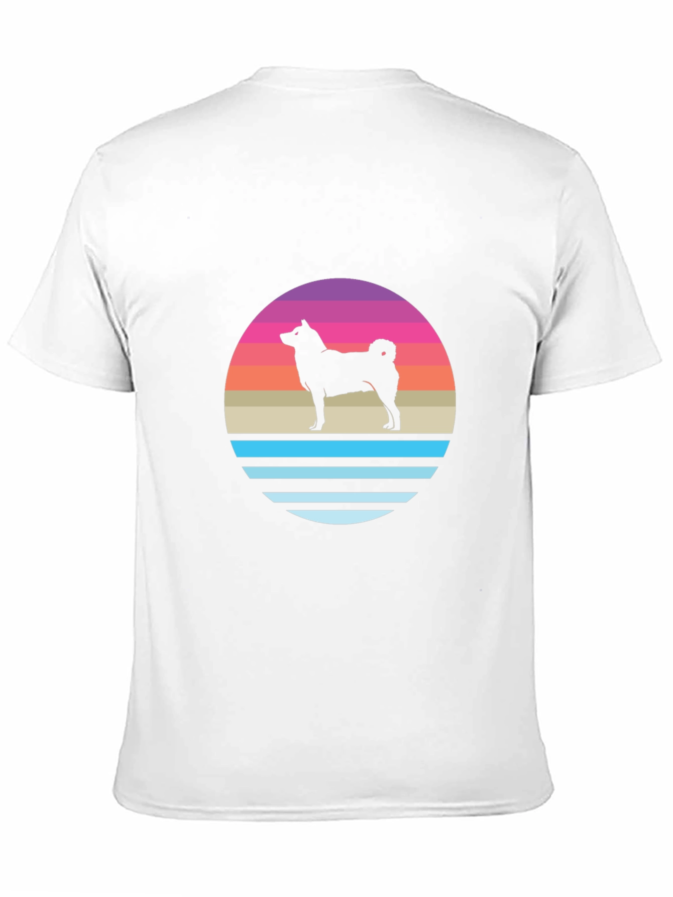 Retro Dog Silhouette T-Shirt