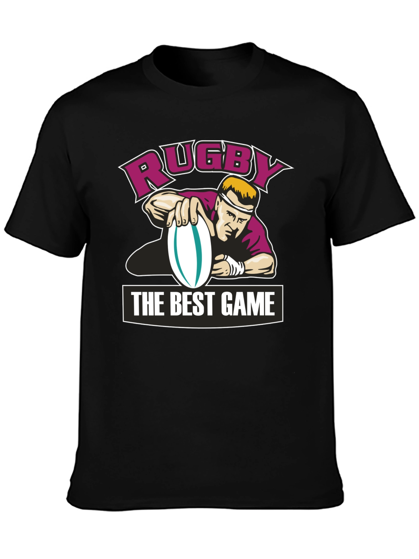 Rugby Graphic T-Shirt - The Best Game