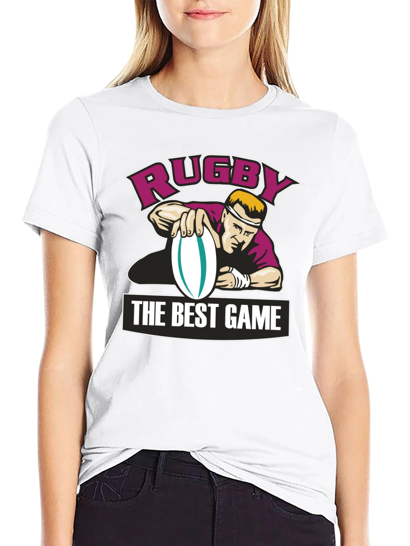 Rugby Graphic T-Shirt - The Best Game
