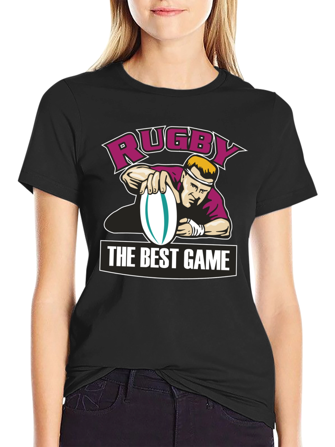 Rugby Graphic T-Shirt - The Best Game