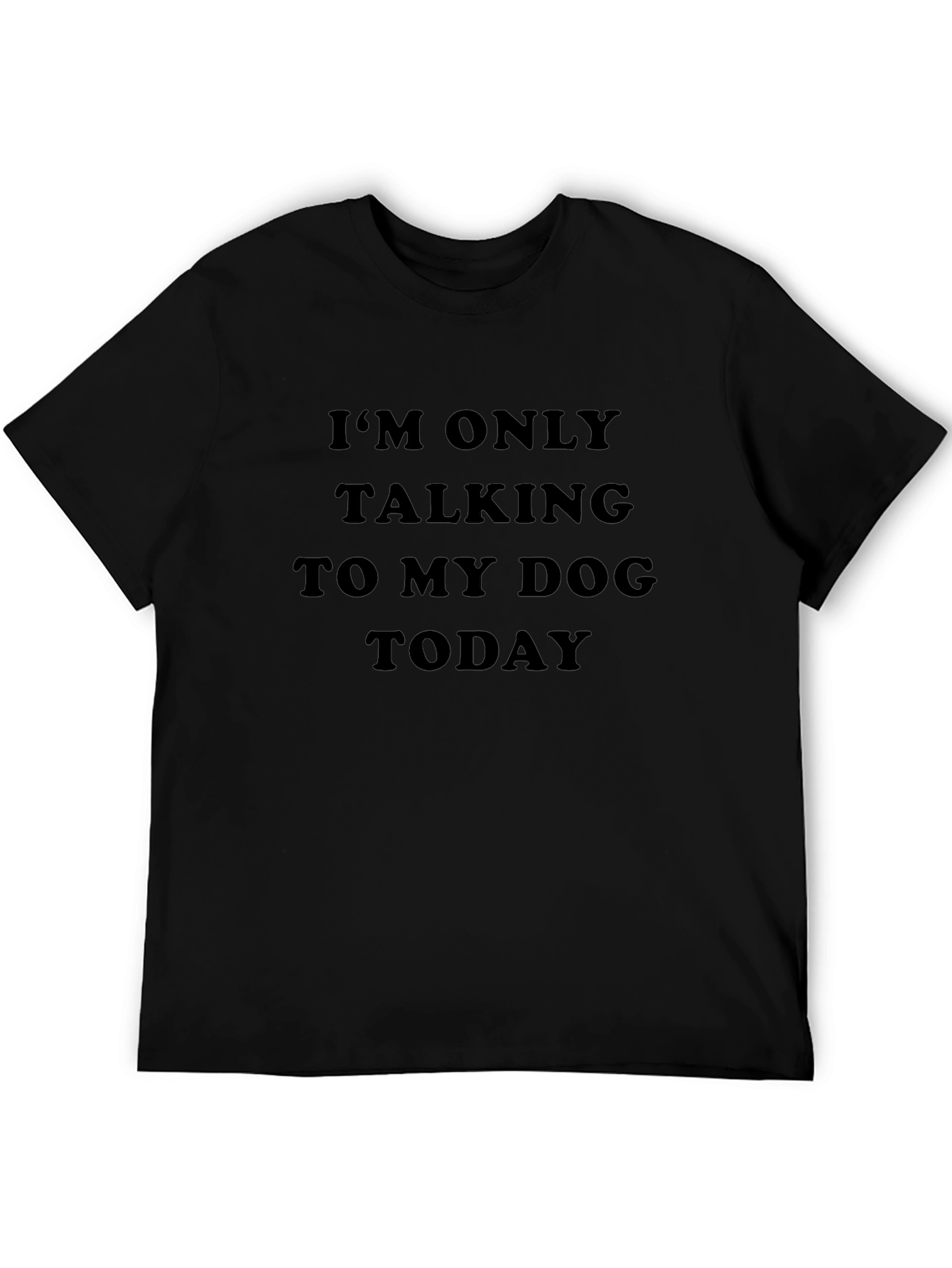 Dog Lovers Black T-Shirt
