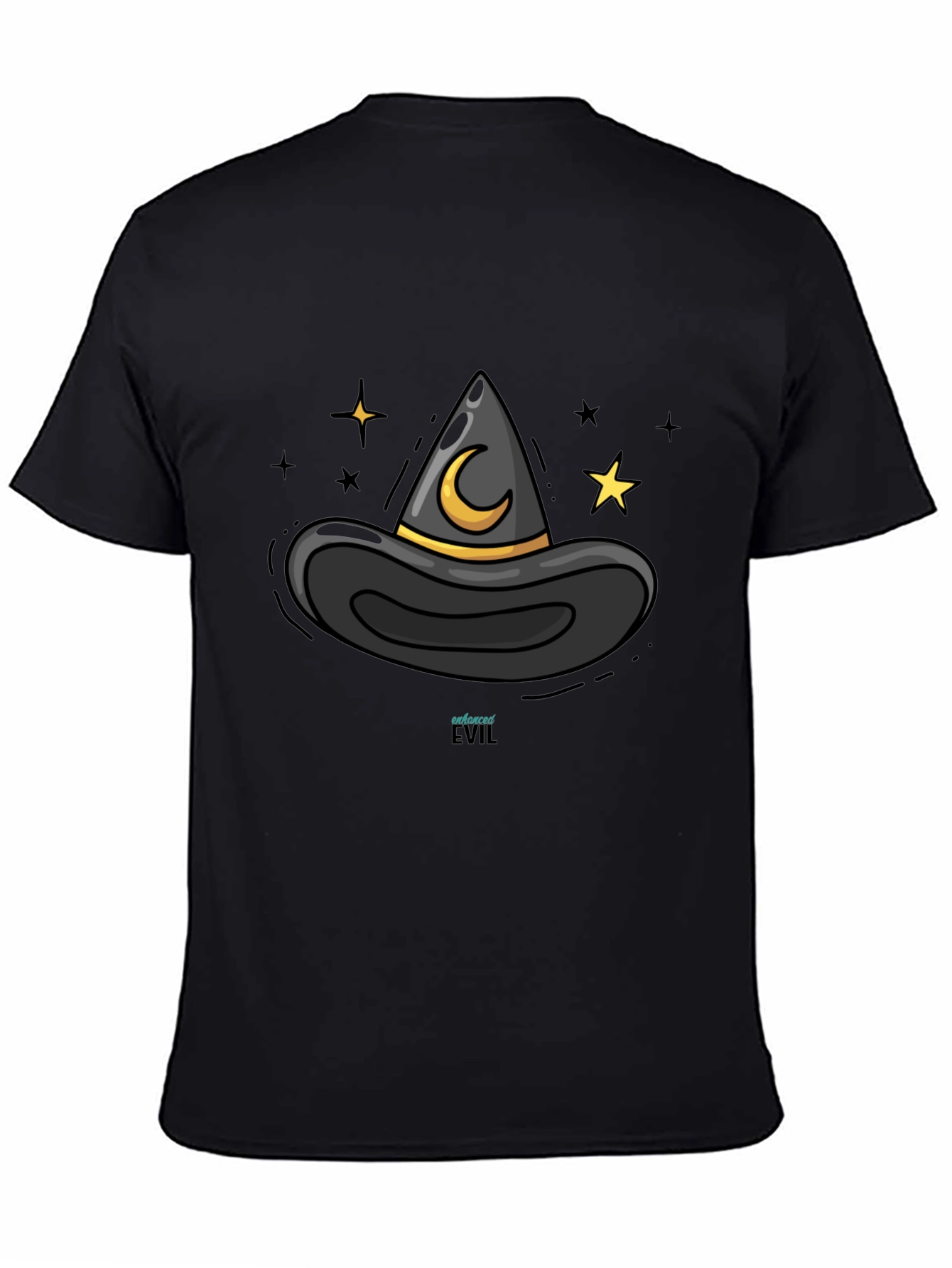 Ensorcelled Evil Witch Hat Graphic Tee
