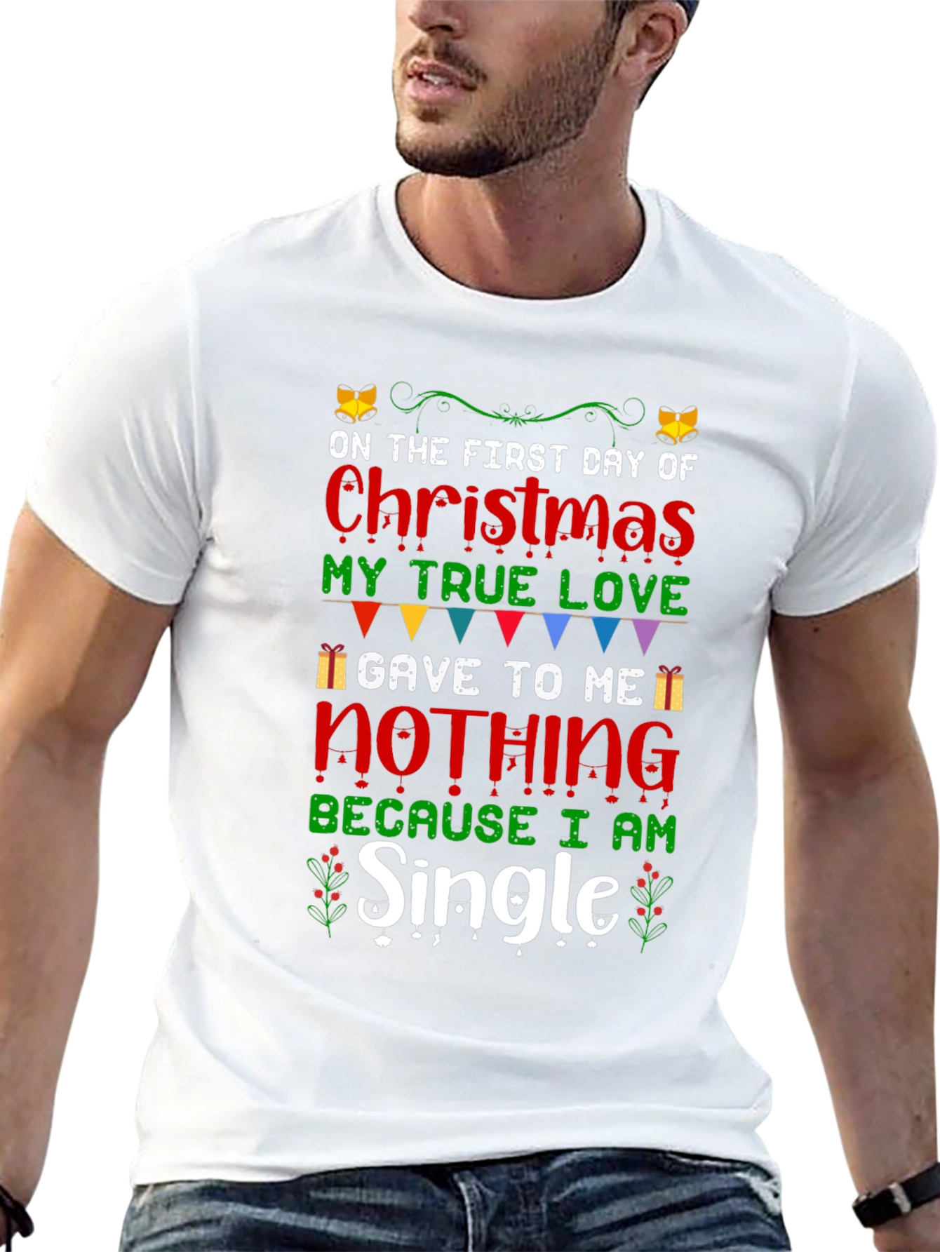 Funny Christmas Single T-Shirt