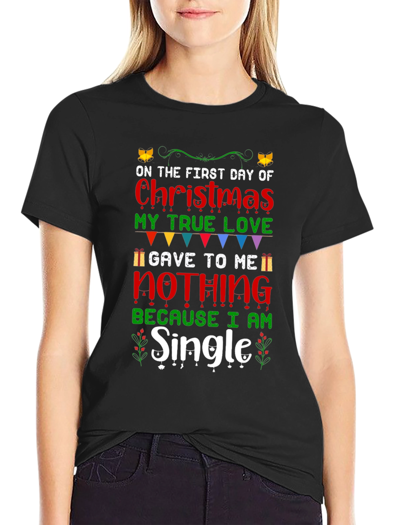Funny Christmas Single T-Shirt