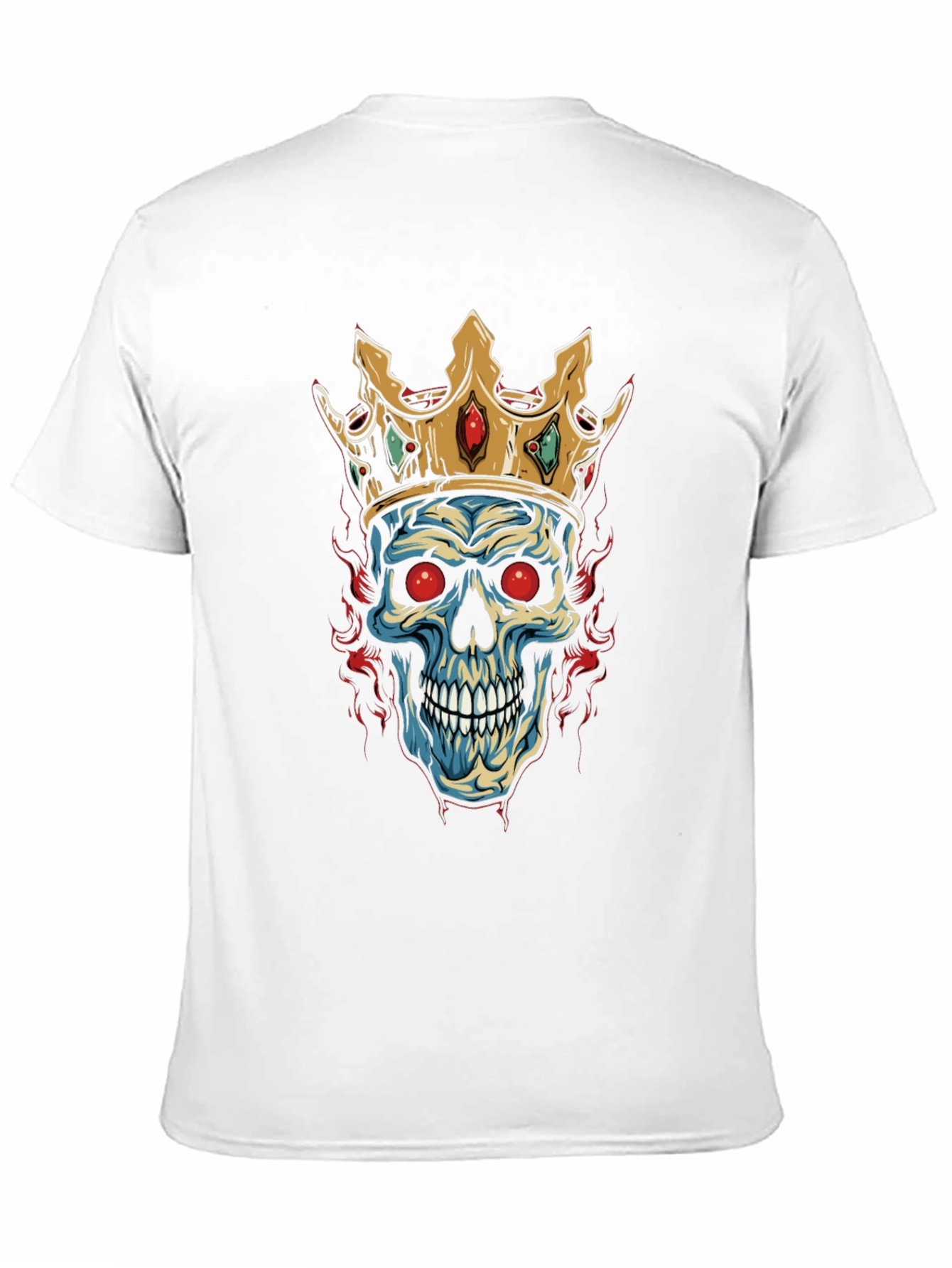 Skull King Graphic Tee - Black T-Shirt