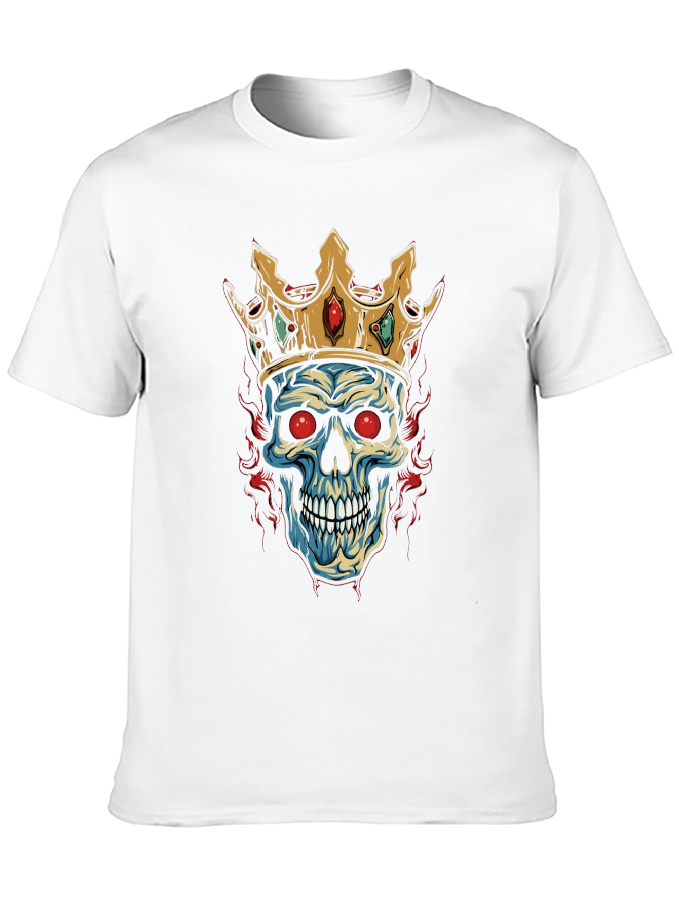 Skull King Graphic Tee - Black T-Shirt
