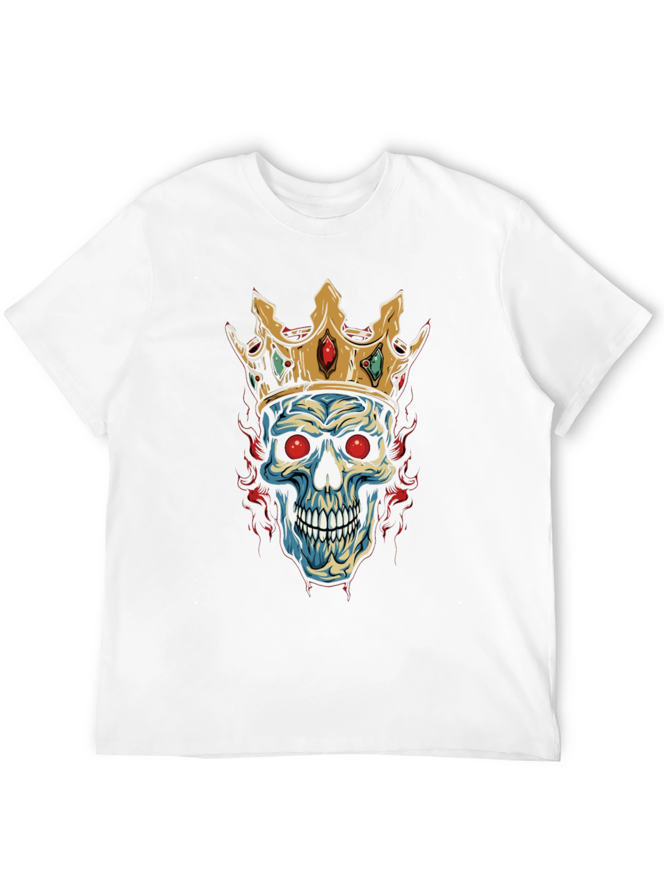 Skull King Graphic Tee - Black T-Shirt