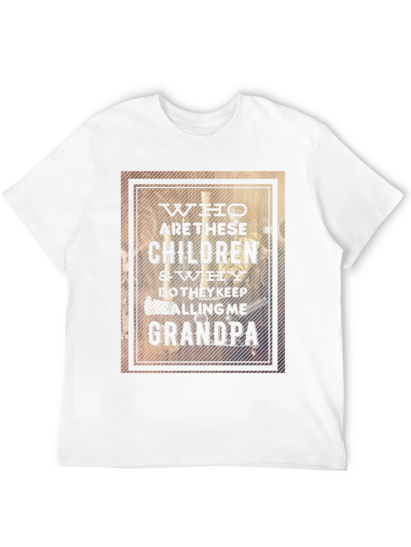 Who Are These Children? Grandpa T-Shirt