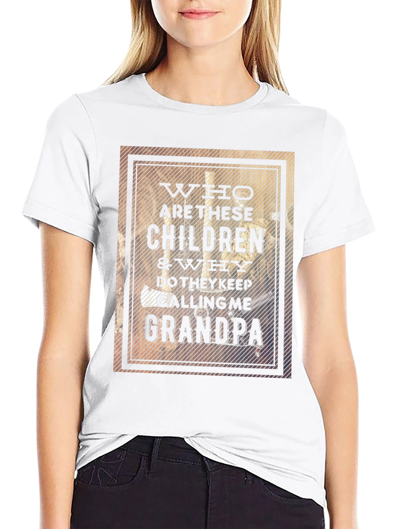 Who Are These Children? Grandpa T-Shirt