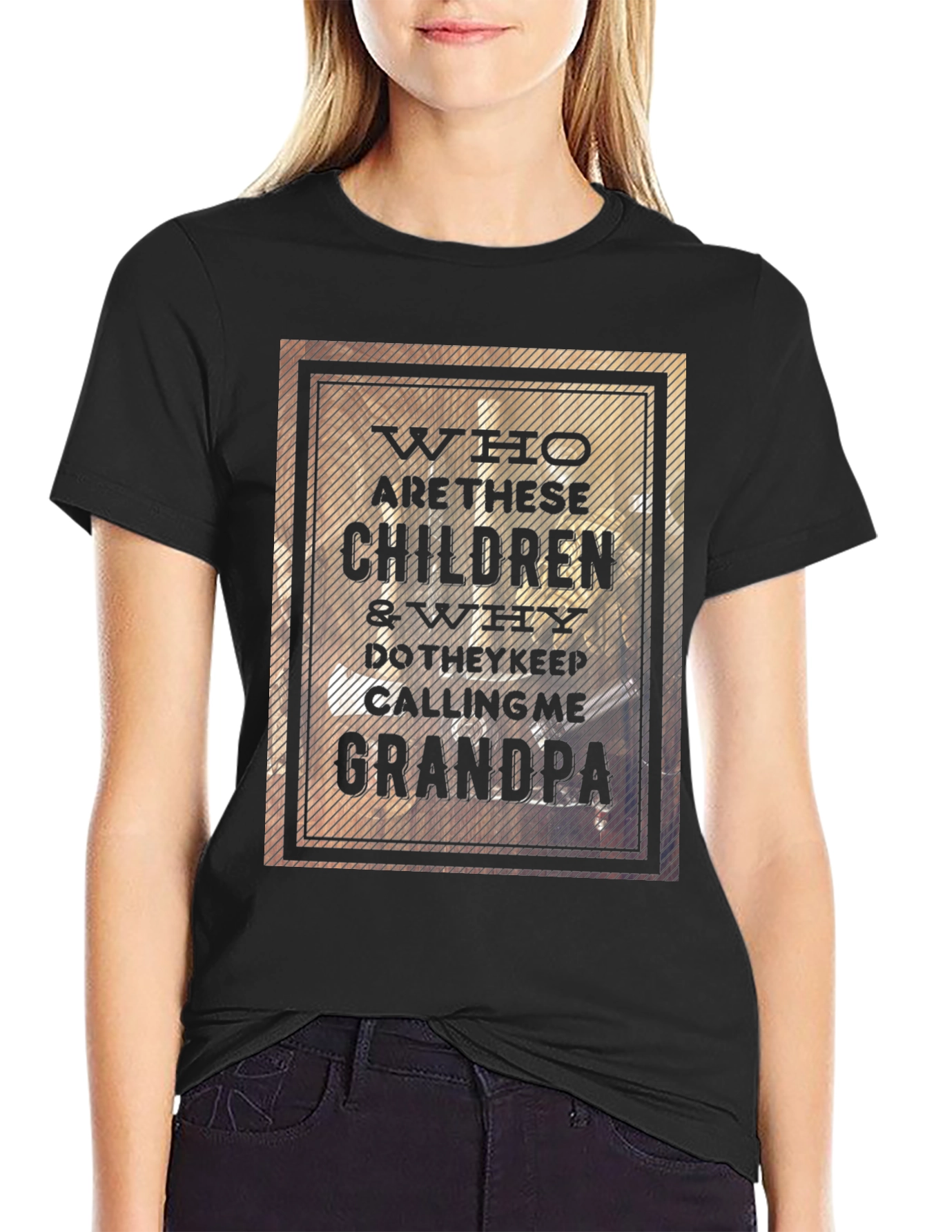 Who Are These Children? Grandpa T-Shirt