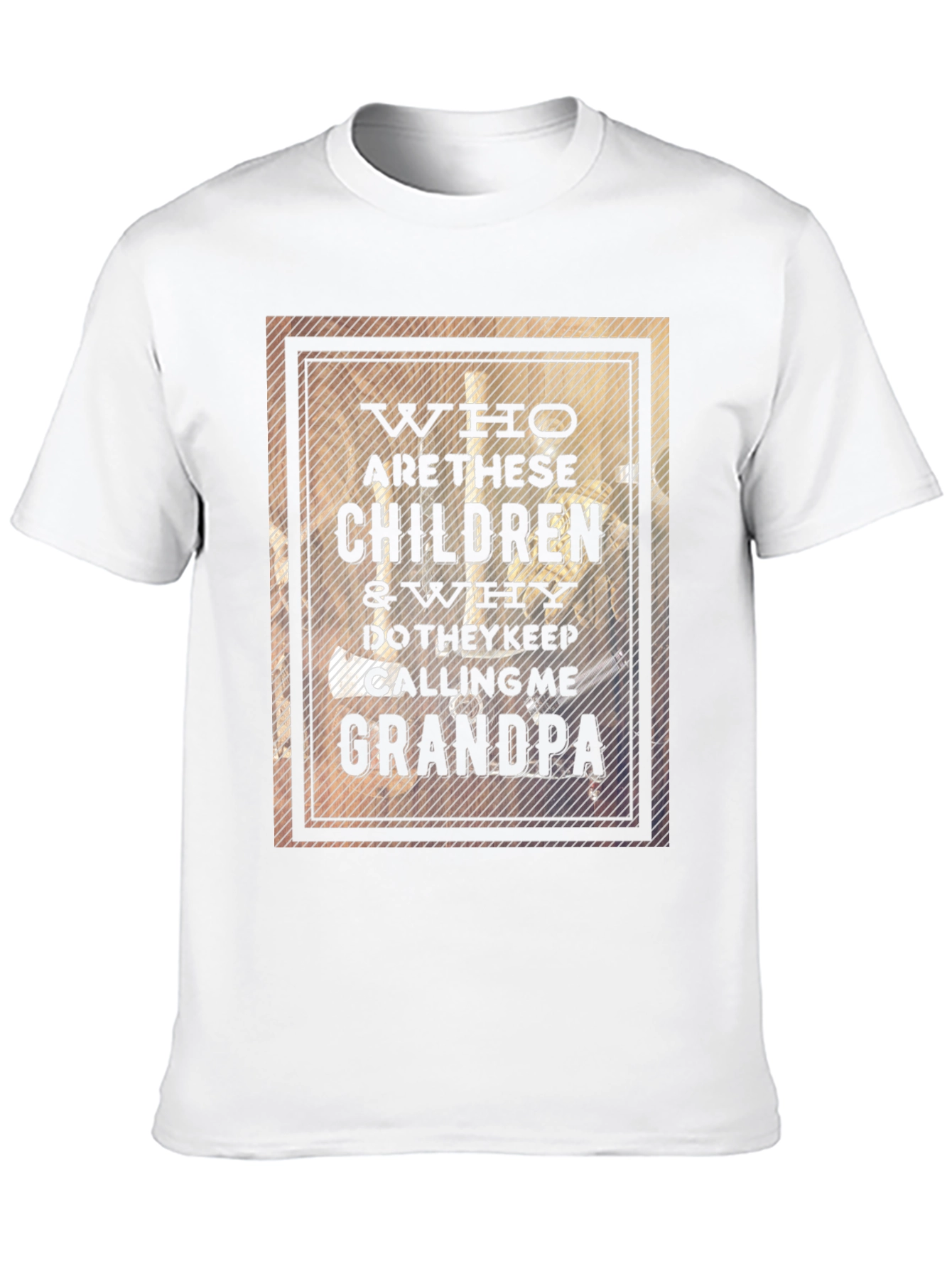 Who Are These Children? Grandpa T-Shirt