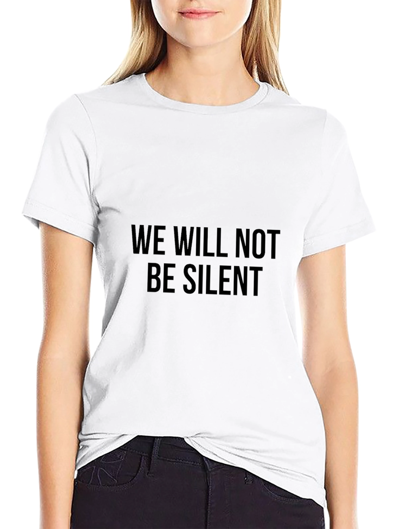 We Will Not Be Silent Graphic Tee