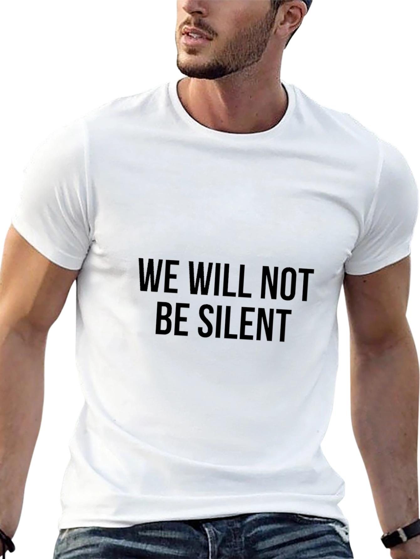 We Will Not Be Silent Graphic Tee