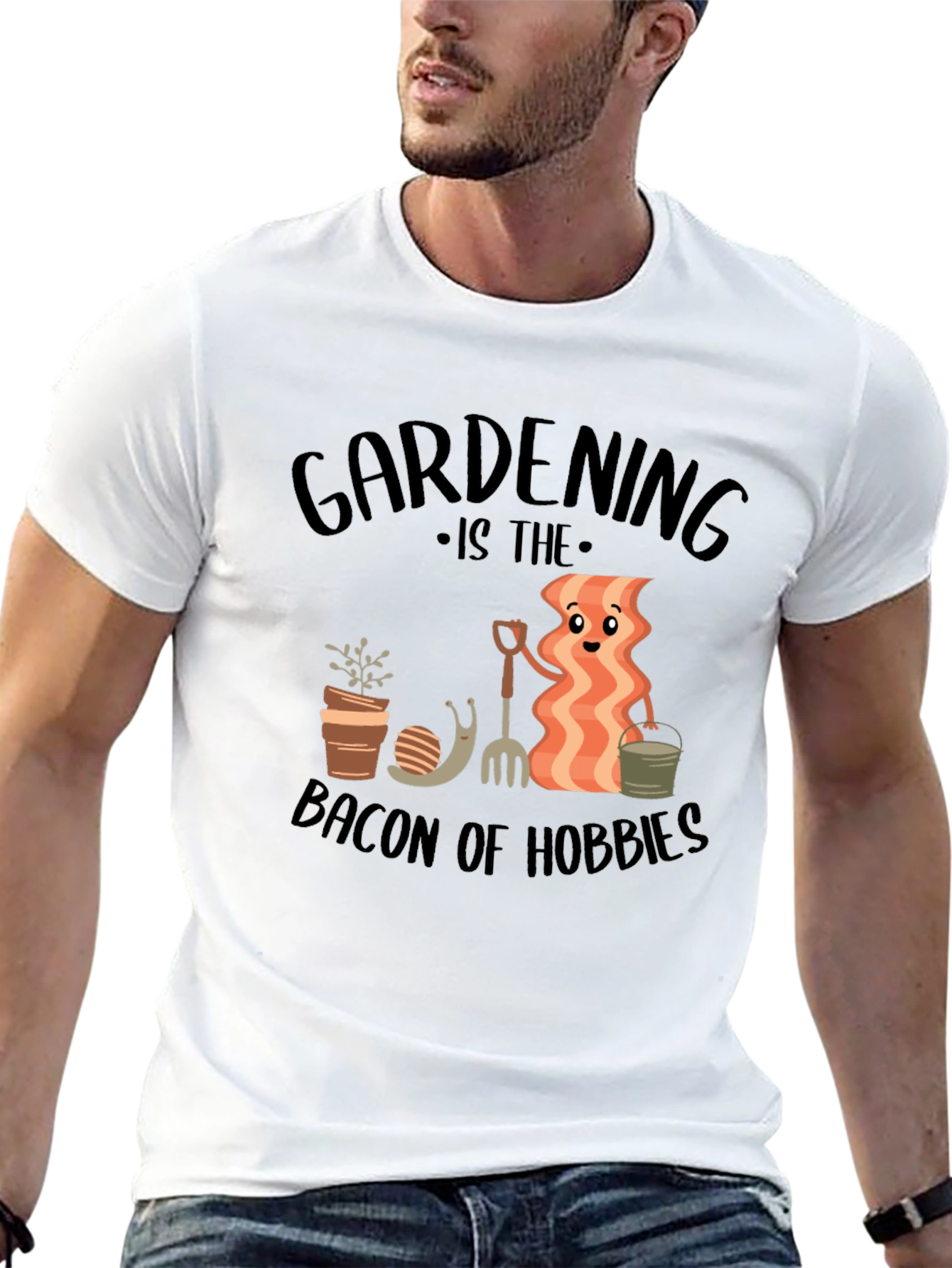 Gardening is the Bacon of Hobbies T-Shirt