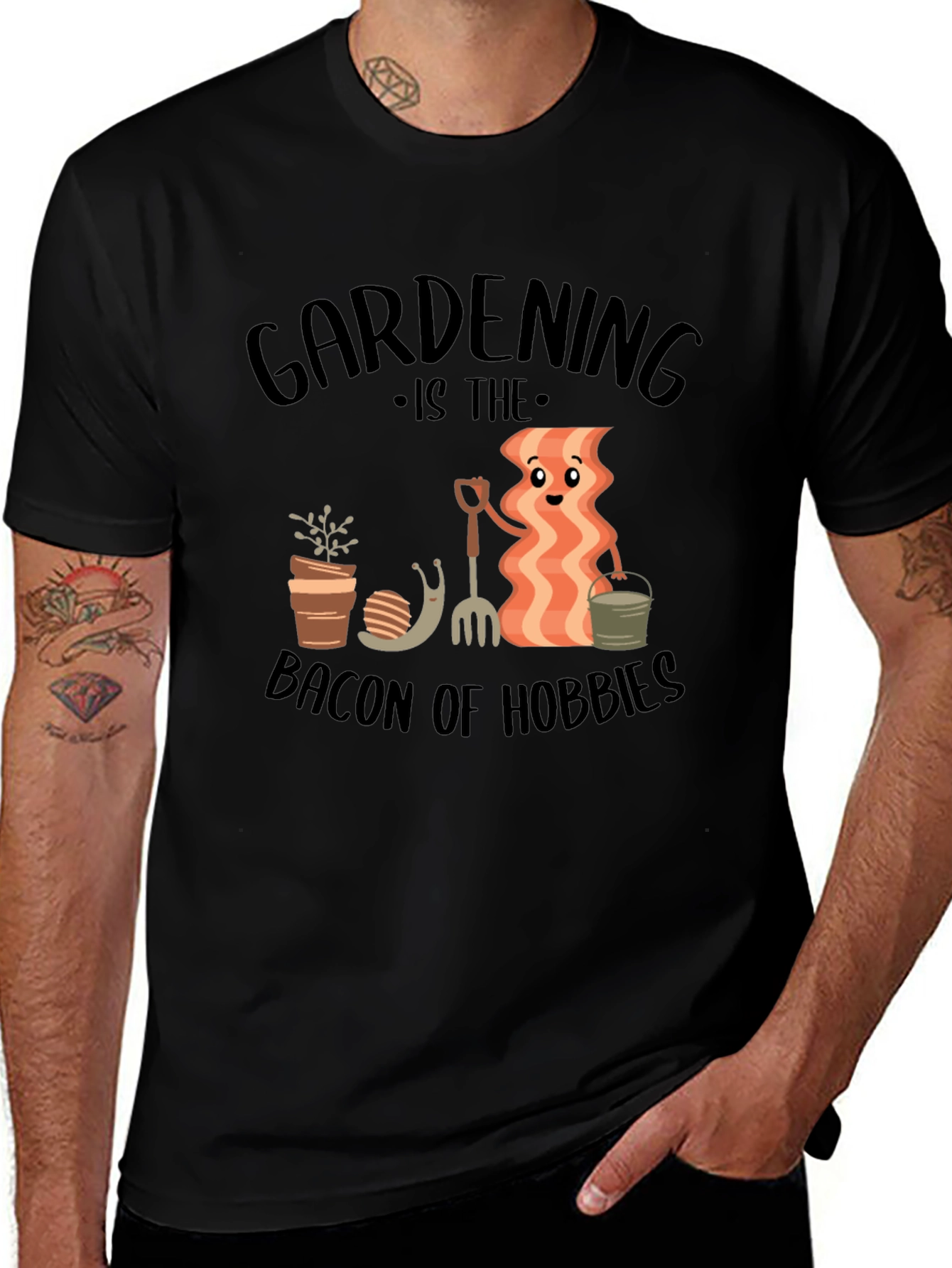 Gardening is the Bacon of Hobbies T-Shirt