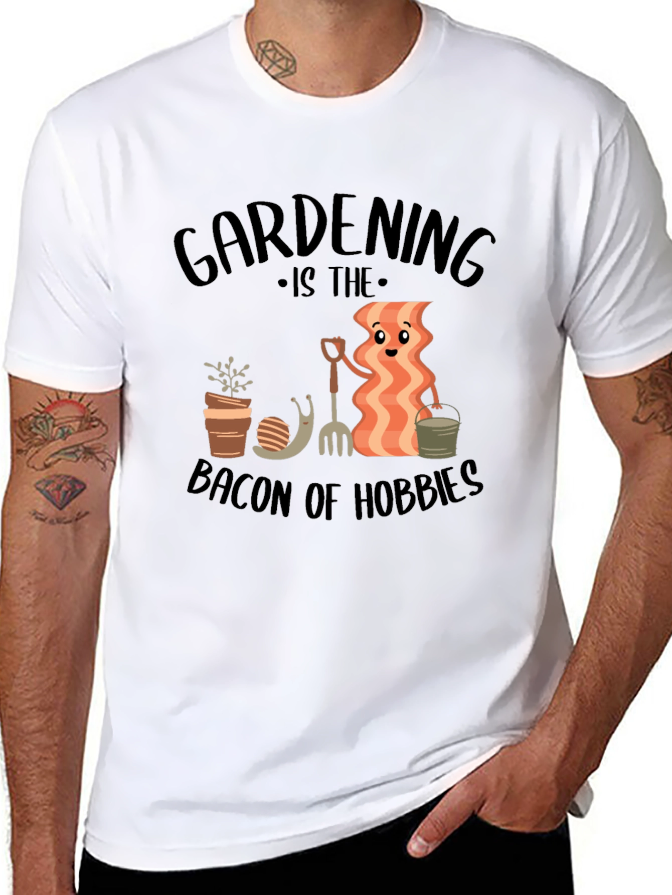 Gardening is the Bacon of Hobbies T-Shirt