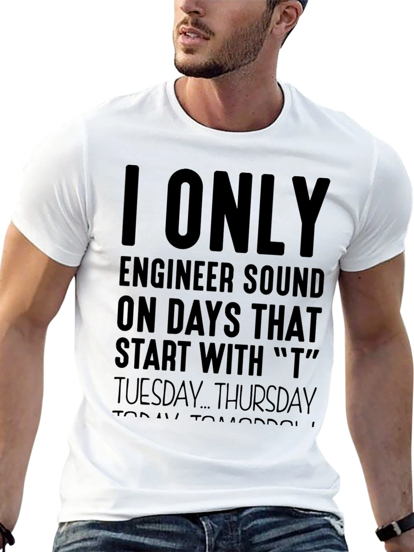 Sound Engineer T Days T-Shirt