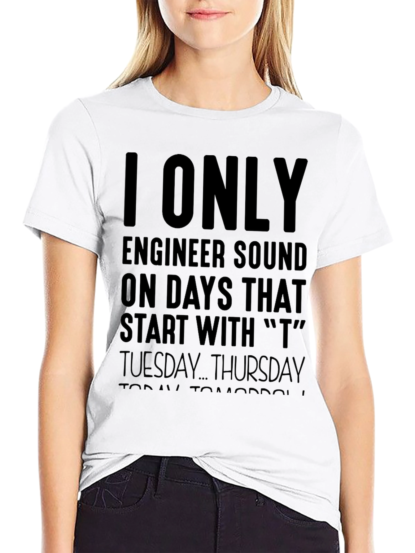 Sound Engineer T Days T-Shirt