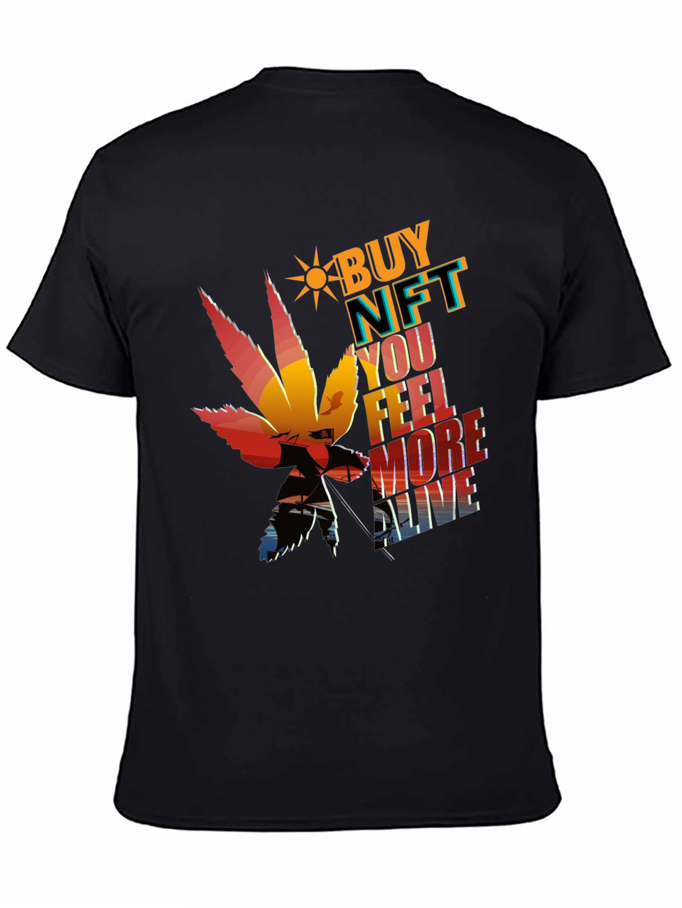 Buy NFT Feel More Alive Graphic Tee