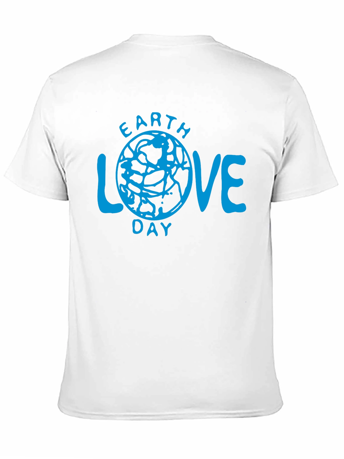Earth Love Day Graphic T-Shirt - Black