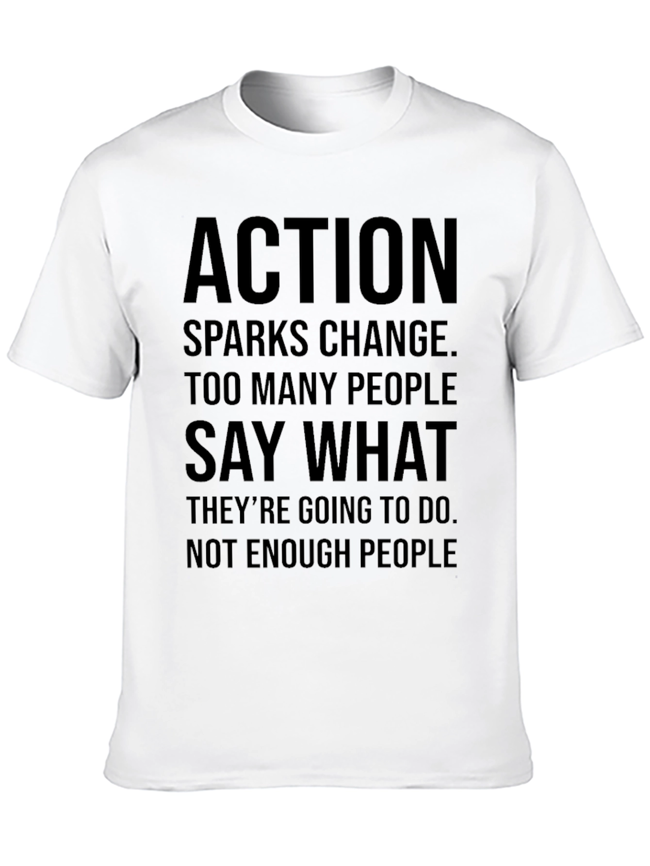 Action Sparks Change Graphic T-Shirt
