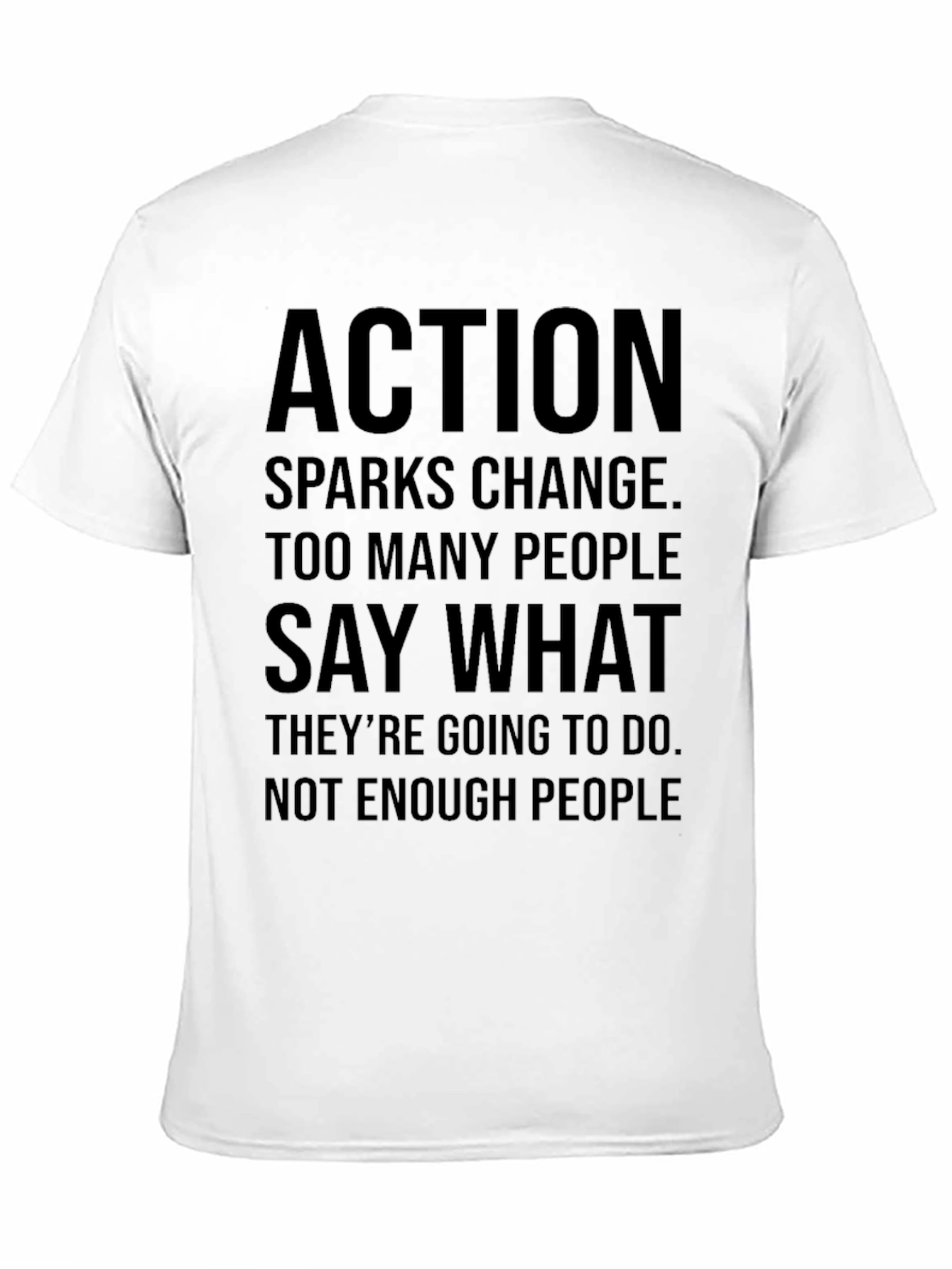 Action Sparks Change Graphic T-Shirt