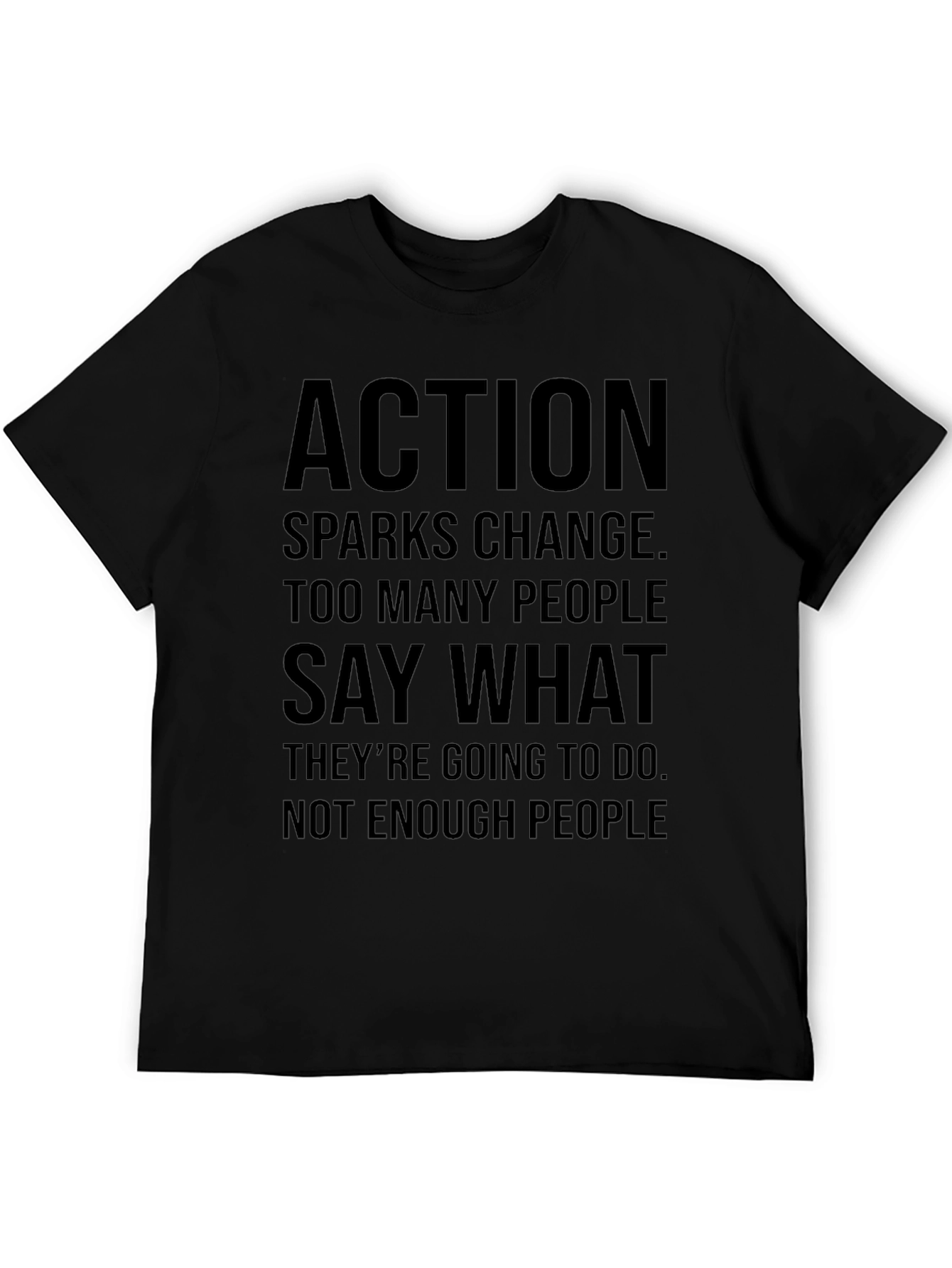 Action Sparks Change Graphic T-Shirt