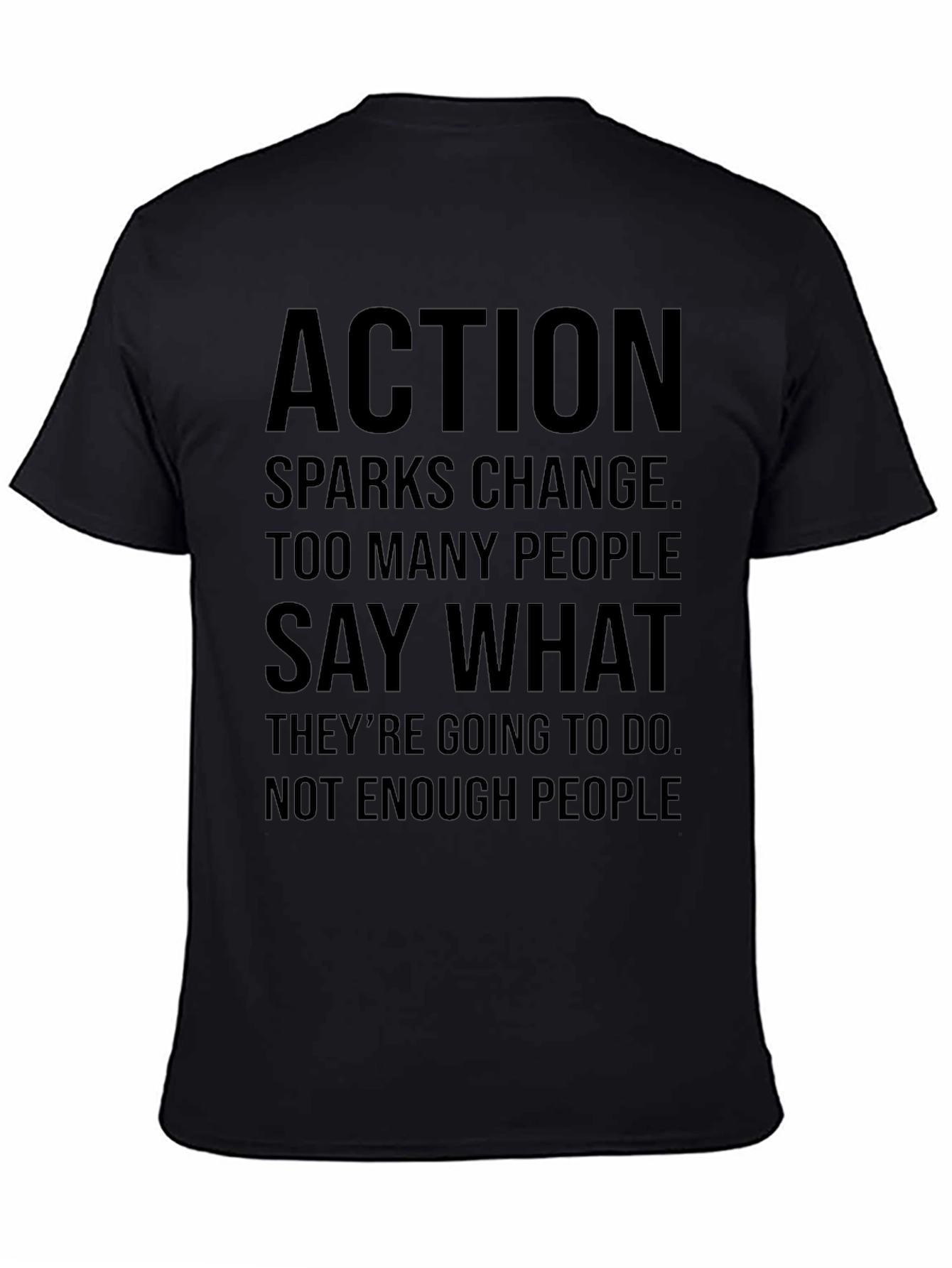 Action Sparks Change Graphic T-Shirt