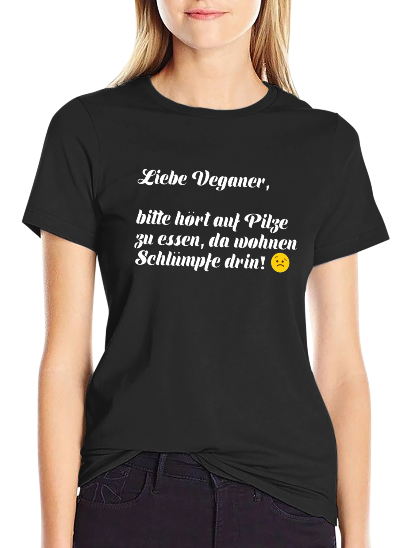 Vegan T-Shirt - Funny German Saying
