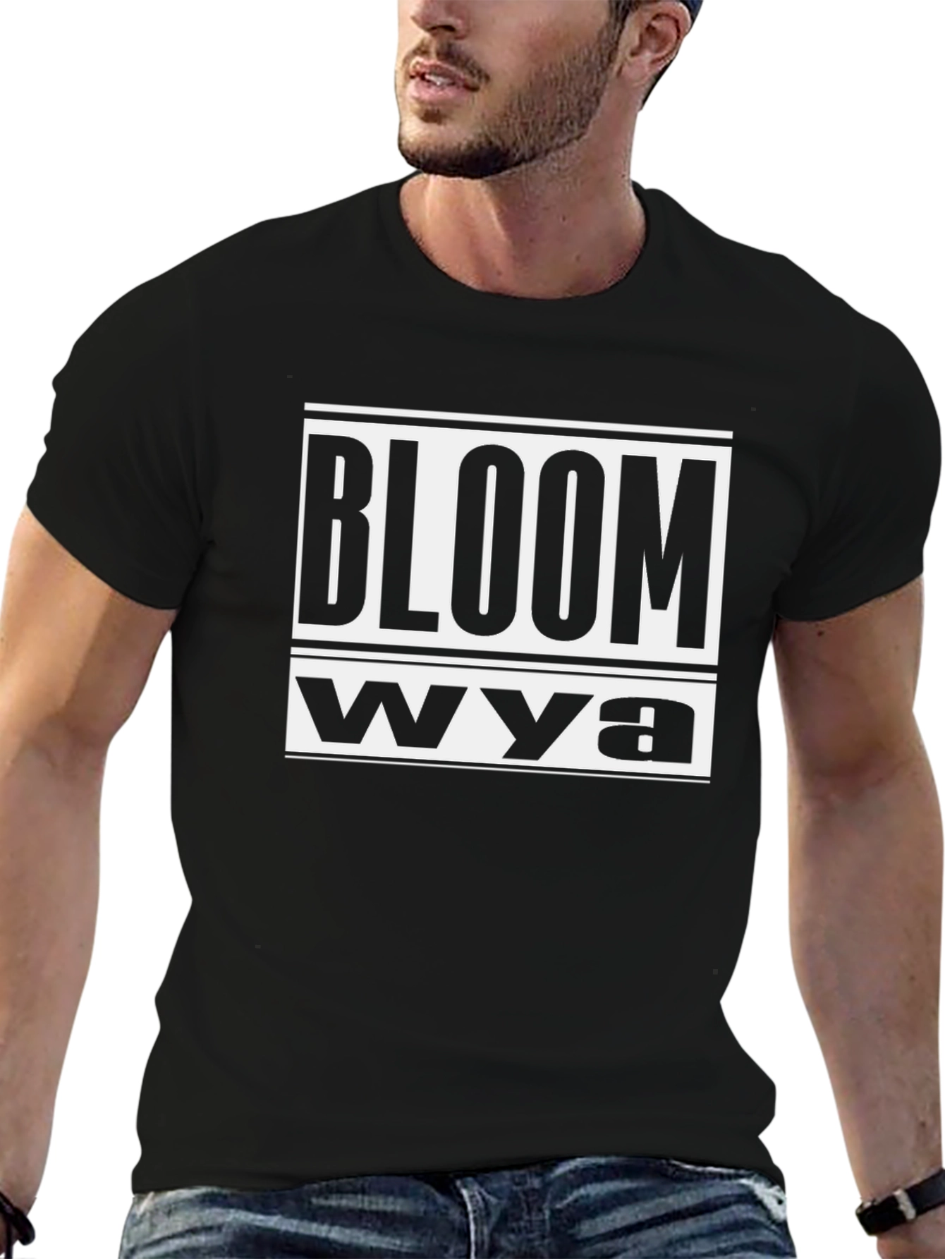Bloom WYA Black Graphic T-Shirt