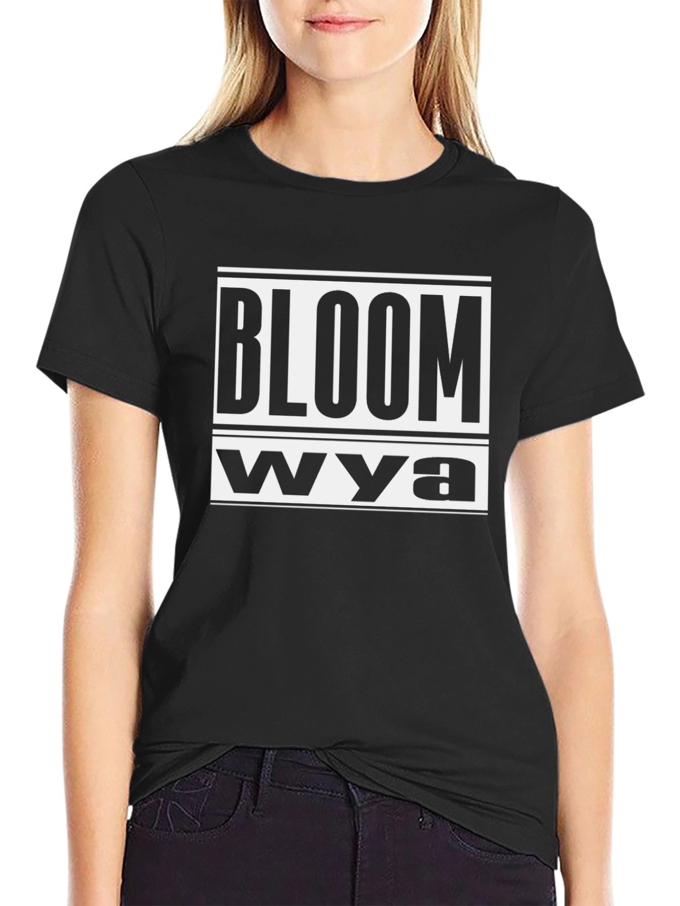 Bloom WYA Black Graphic T-Shirt