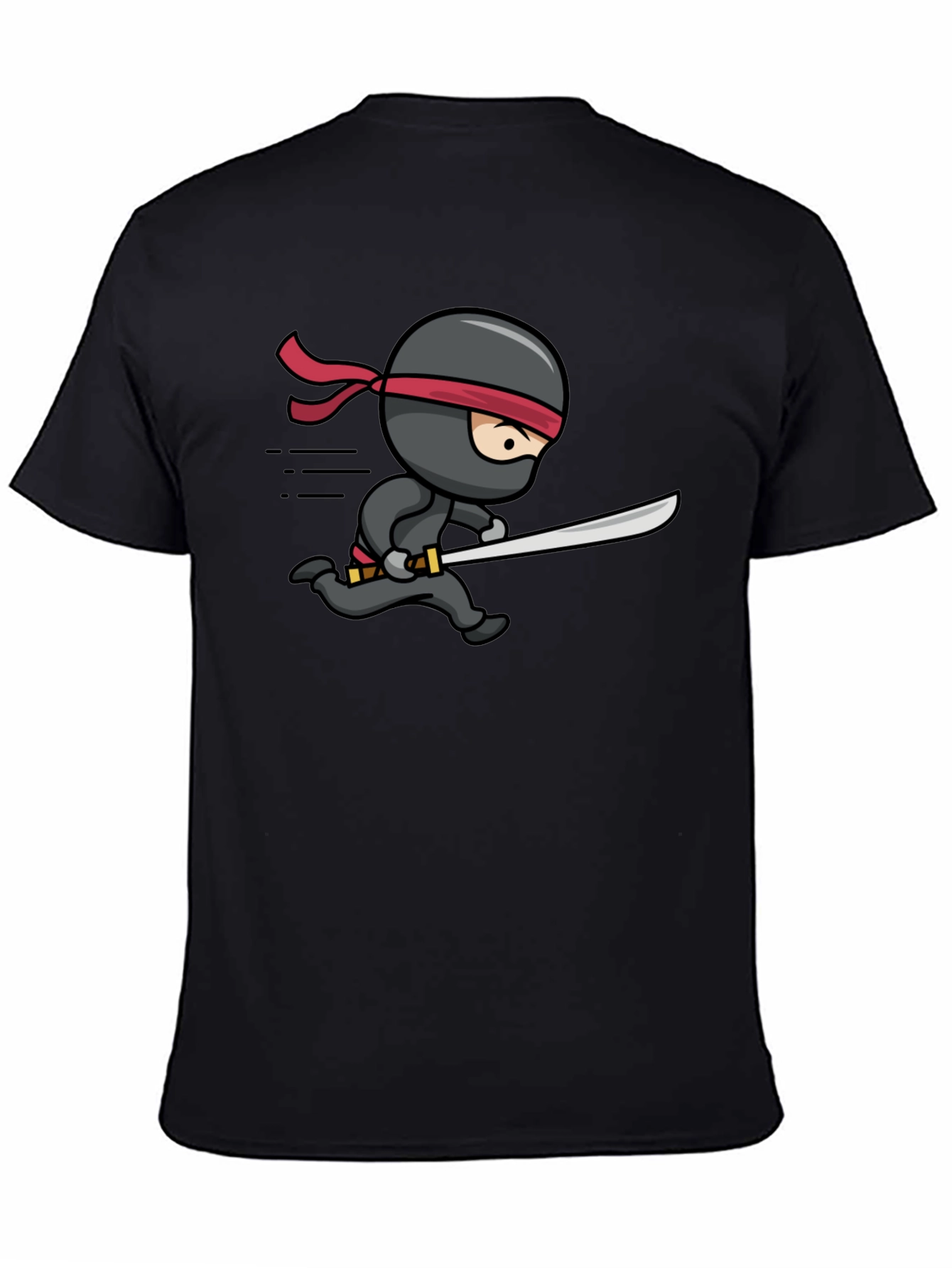Ninja Run T-Shirt - Black