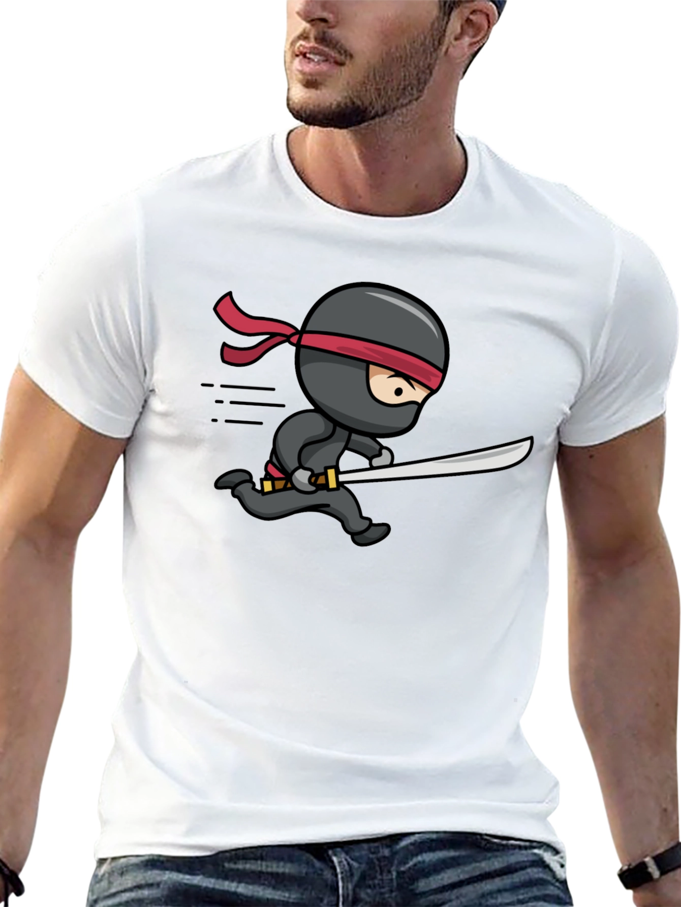 Ninja Run T-Shirt - Black